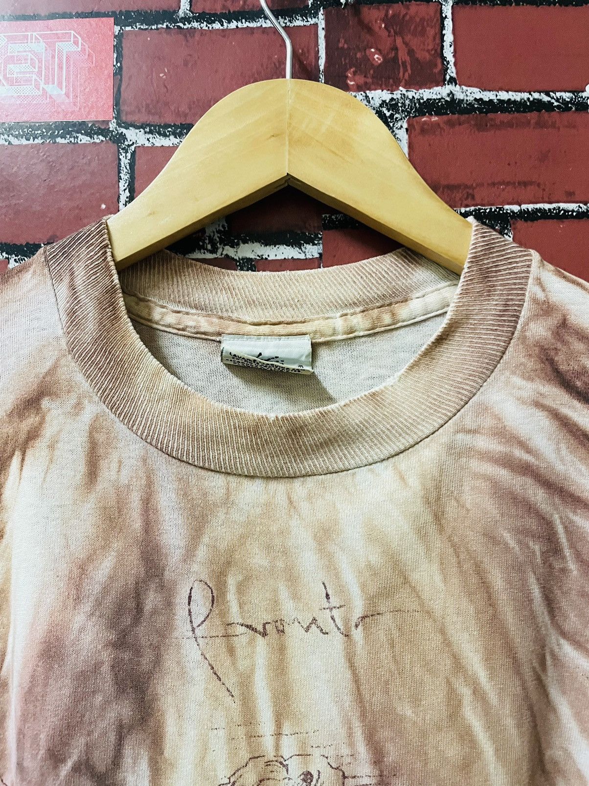 Vintage VINTAGR LEONARDO DA VINCI (VITRUVIAN MAN ) 90s Size US L / EU 52-54 / 3 - 4 Thumbnail