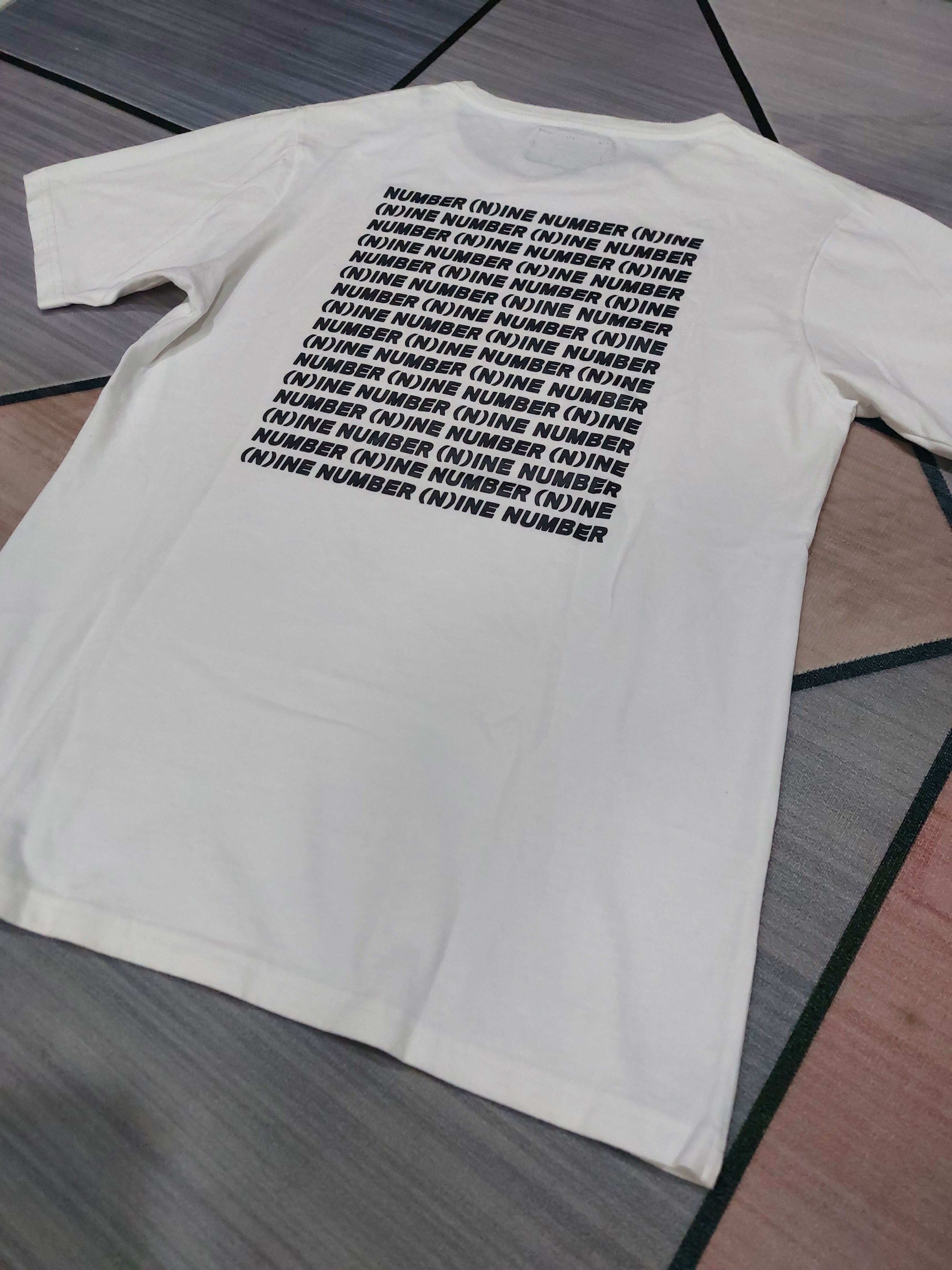 Number (N)ine Number (N)ine Backhit Logo Nice Design Tee Size US S / EU 44-46 / 1 - 7 Thumbnail