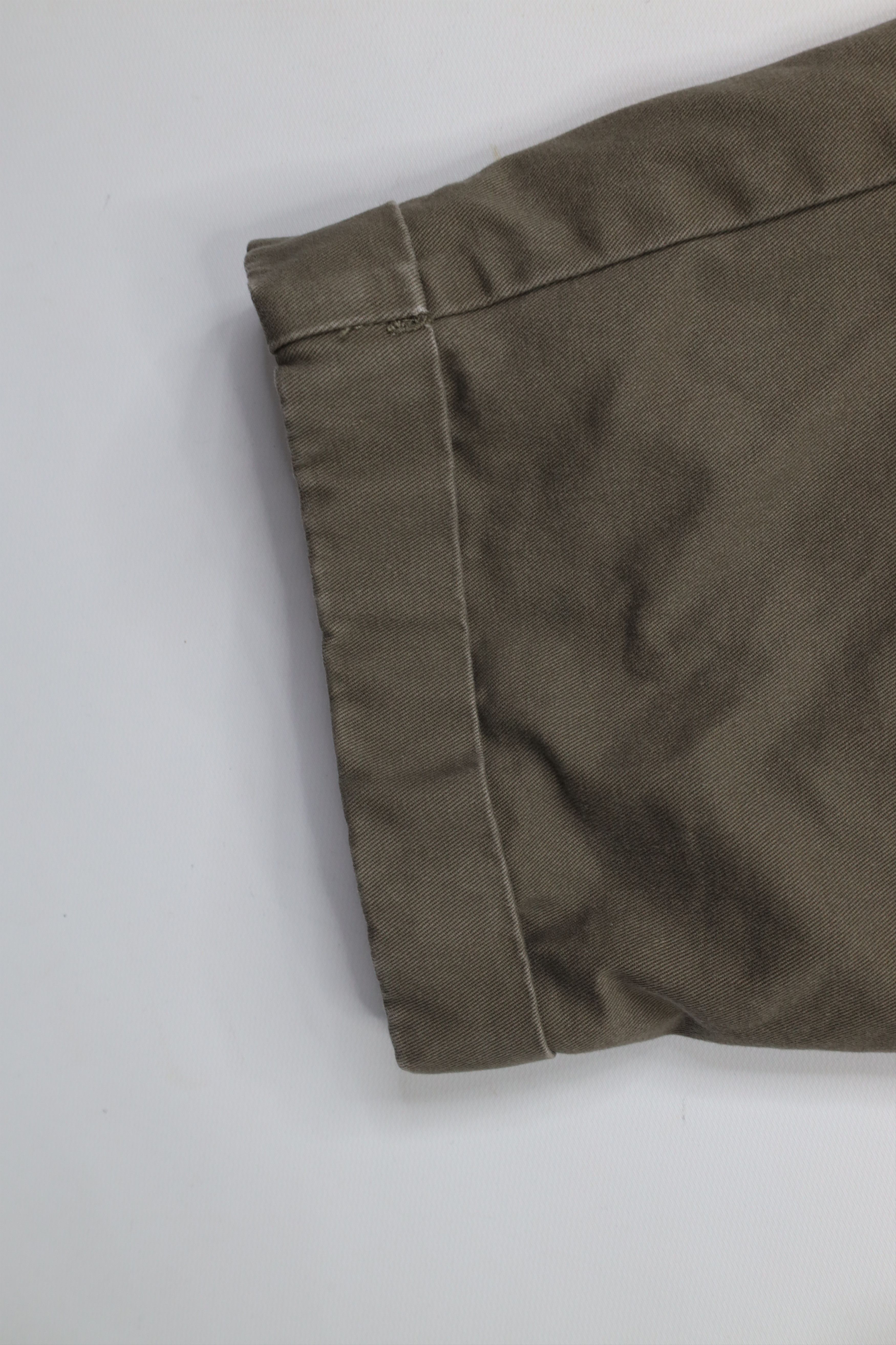 Cabelas × Vintage Vintage Cabelas Lined Pleated Cuffed Chino Pants Beige Size US 38 / EU 54 - 6 Thumbnail