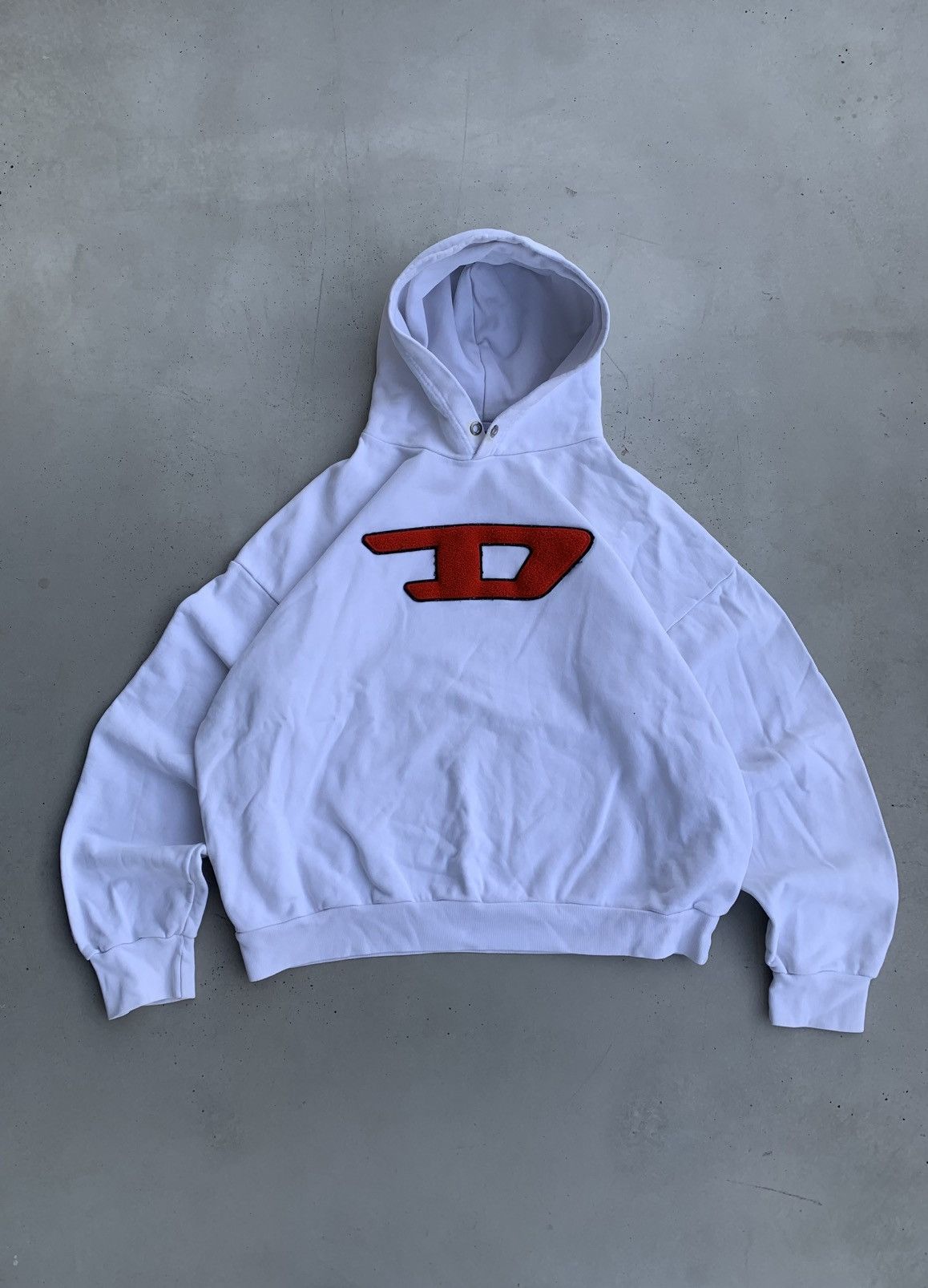 Diesel Diesel Hoodie Vintage Sk8 Logo Y2k Avantgarde Size US L / EU 52-54 / 3 - 1 Thumbnail
