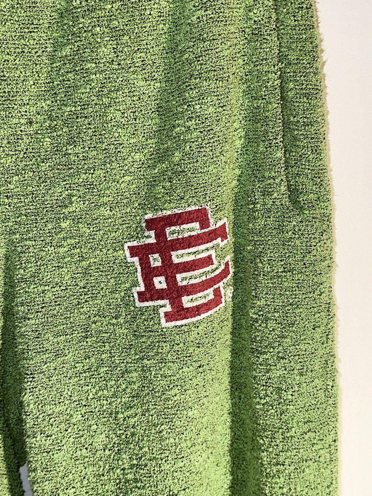 Eric Emanuel Eric Emanuel Green Mint w mauve Boucle sweatpants XL Size US 34 / EU 50 - 2 Thumbnail