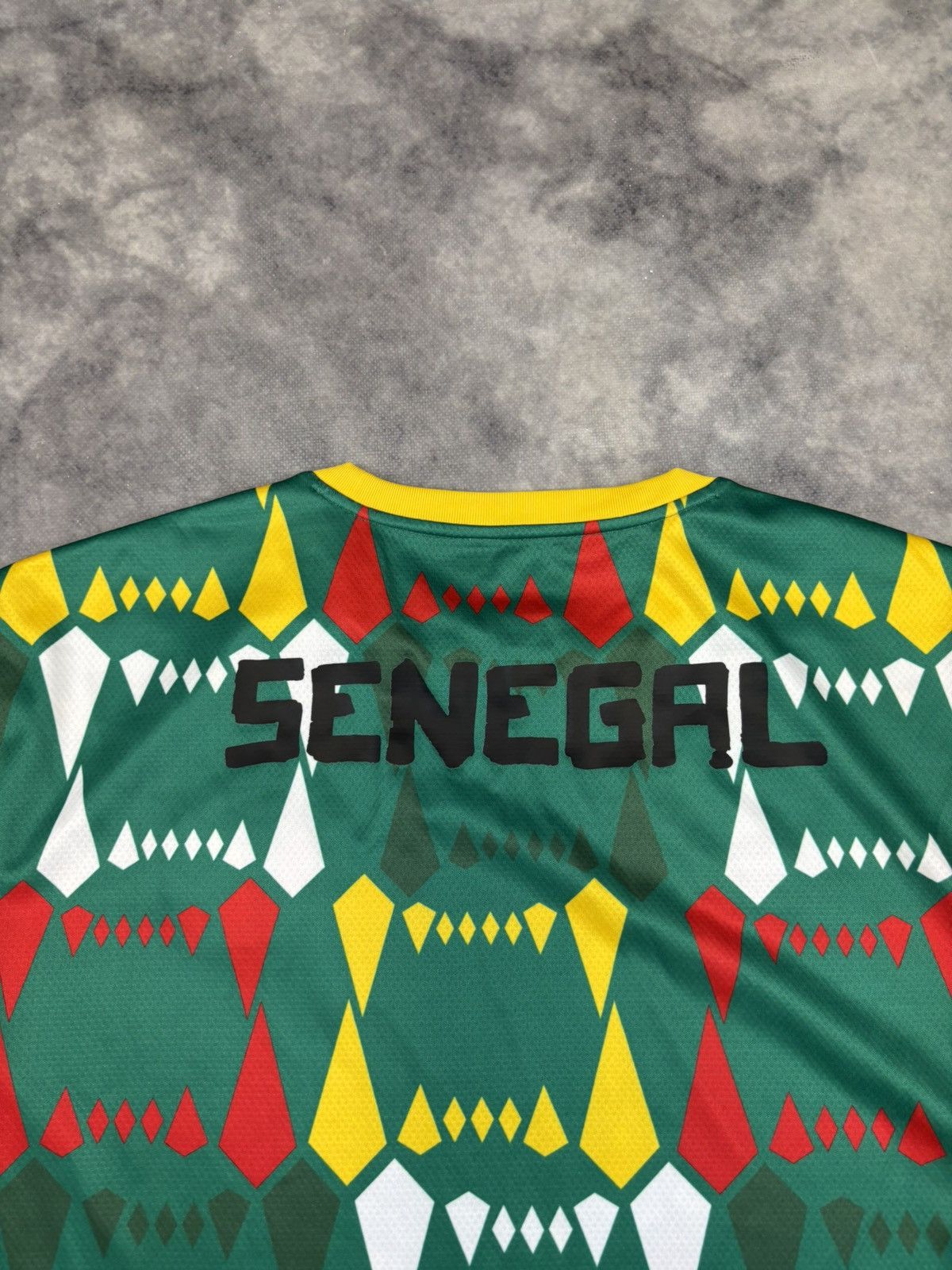 Puma Puma Senegal 2022 Soccer Jersey Africa y2k blokecore drill Size US L / EU 52-54 / 3 - 7 Thumbnail