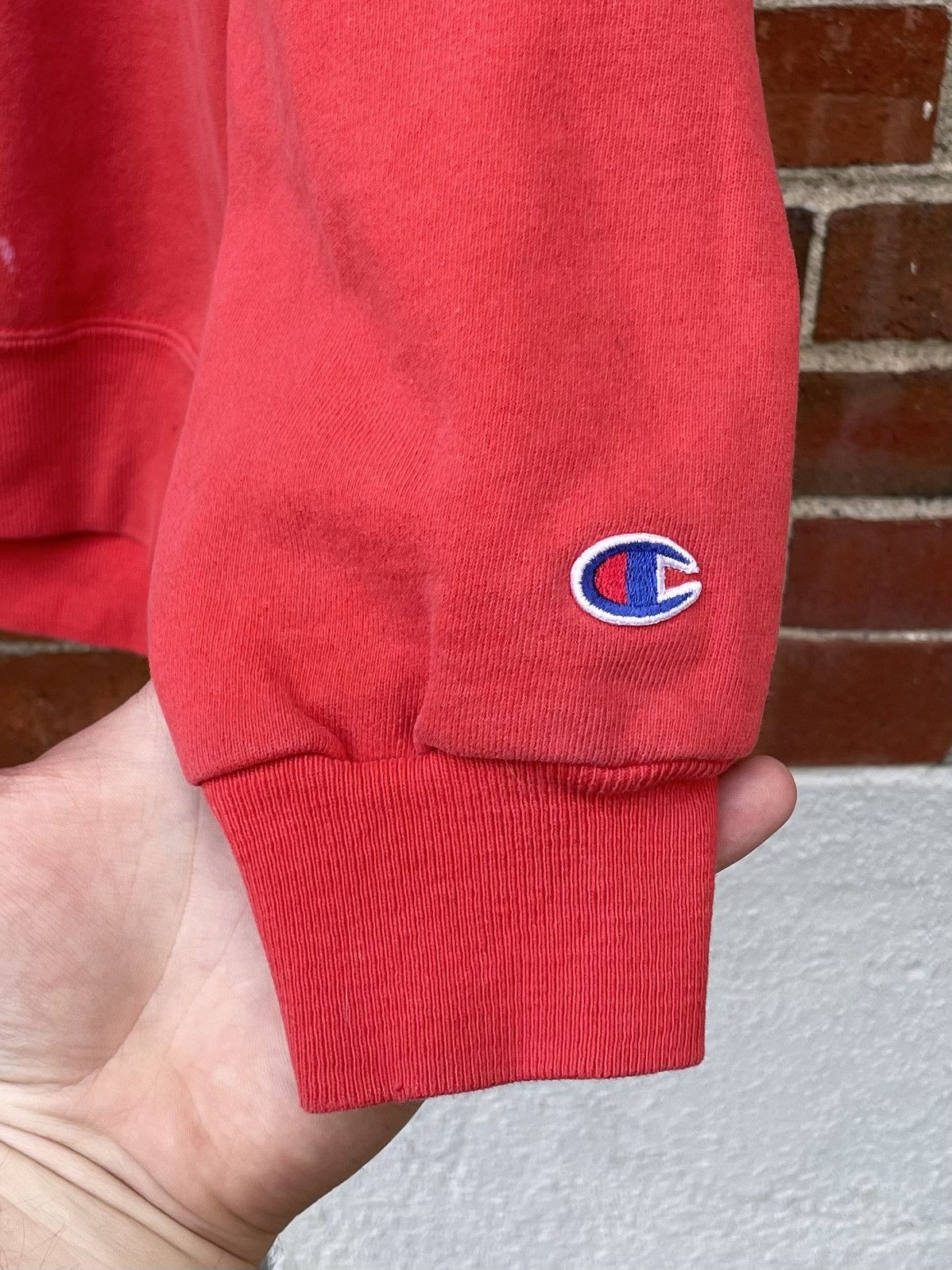 Champion Vintage 80s Champion Embroidered Crewneck Sweatshirt Size US XL / EU 56 / 4 - 5 Thumbnail
