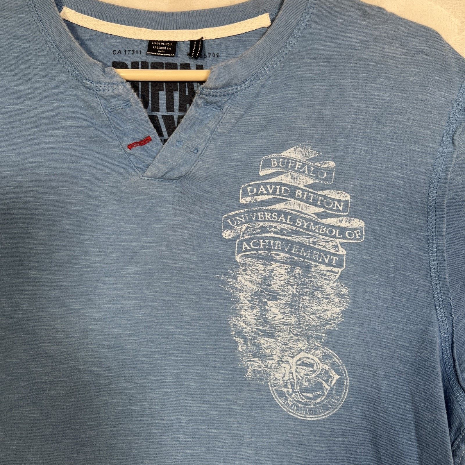 Buffalo David Bitton Buffalo David Bitton Symbol Of Achievement T Shirt Size M Size US M / EU 48-50 / 2 - 2 Thumbnail