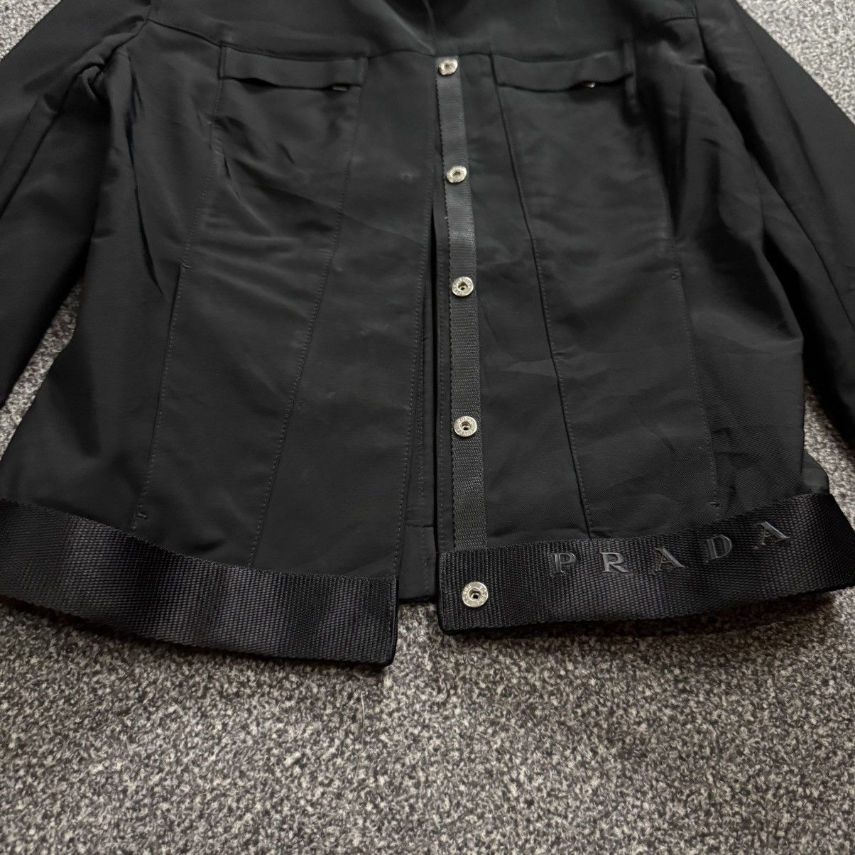 Prada 🔥🔥 1999 Prada Cropped Nylon Jacket Rick Owens style Size S / US 4 / IT 40 - 6 Thumbnail