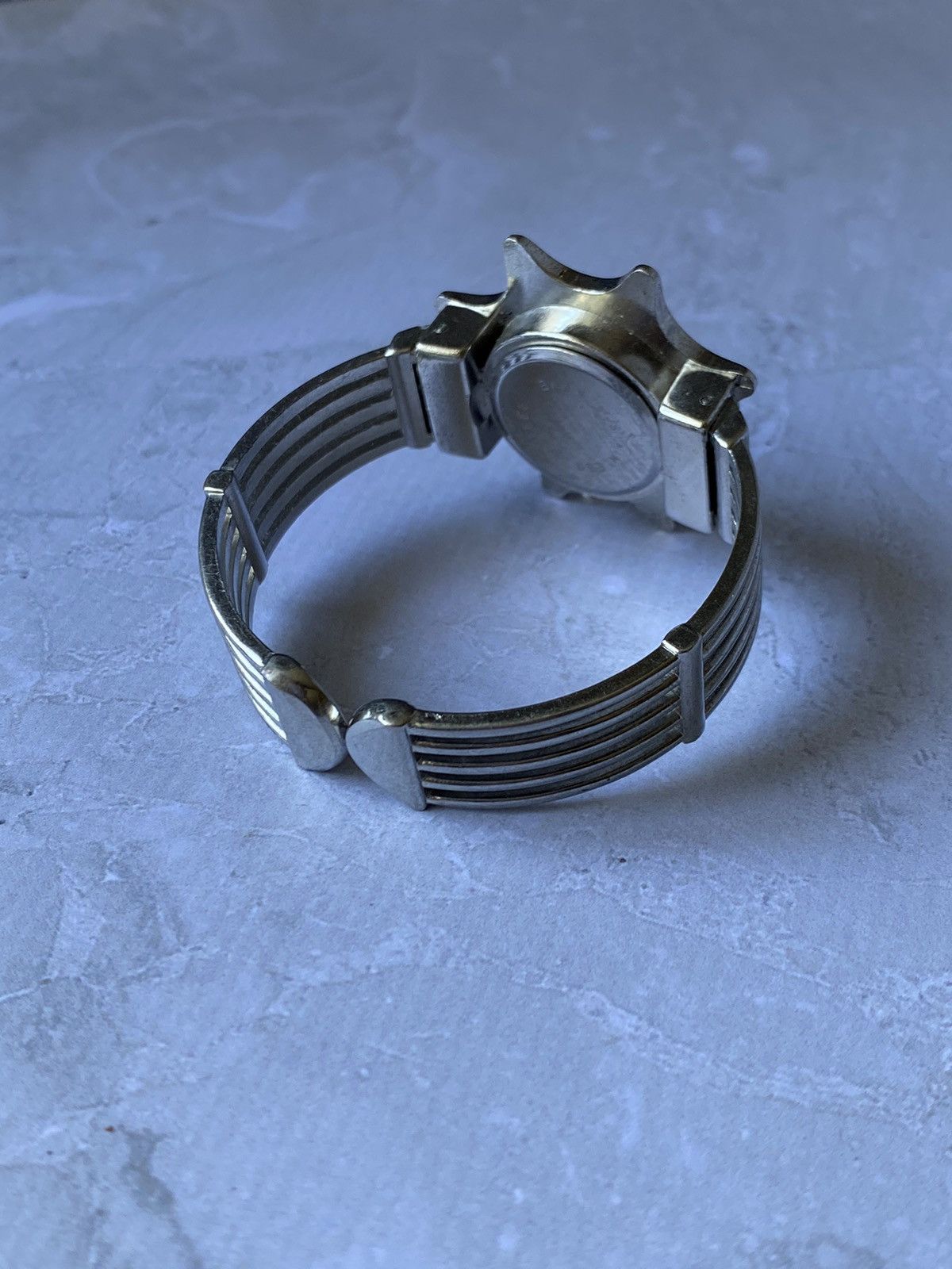 Japanese Brand × Jewelry × Vintage Futuristic Bracelet Watch with Blue Dia Size ONE SIZE - 6 Thumbnail
