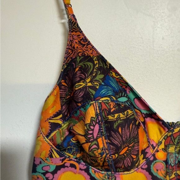 Urban Outfitters Urban Outfitters Multicolor Boho Bustier Crop Top – Size M Size M / US 6-8 / IT 42-44 - 3 Thumbnail