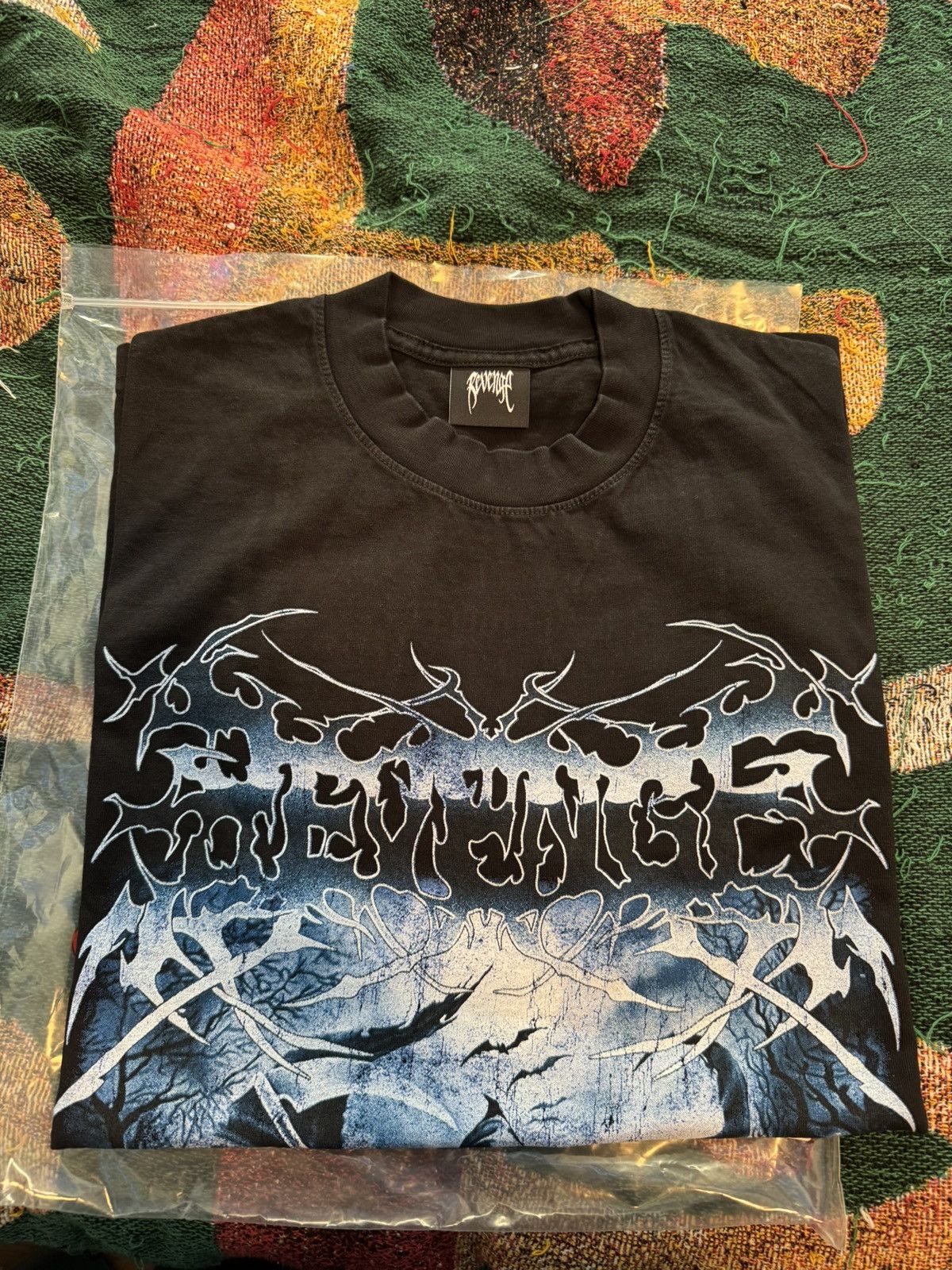 Revenge Revenge Chrome Reaper T-Shirt Size US M / EU 48-50 / 2 - 2 Thumbnail
