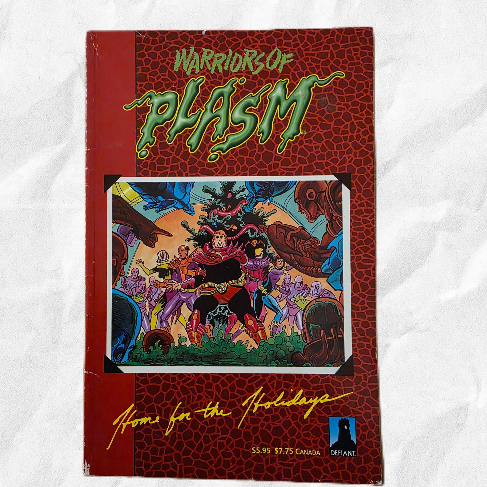 Other Warriors of Plasm Holiday Special 1993 Good Defiant Comic C Size ONE SIZE - 5 Thumbnail