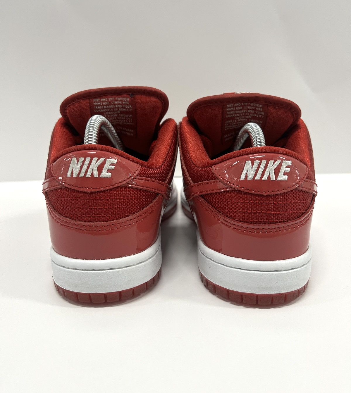 Nike Nike SB Dunk Low Pro ‘Red Patent Leather’ Shoes Size: 7.5 M Size US 7.5 / EU 40-41 - 5 Thumbnail