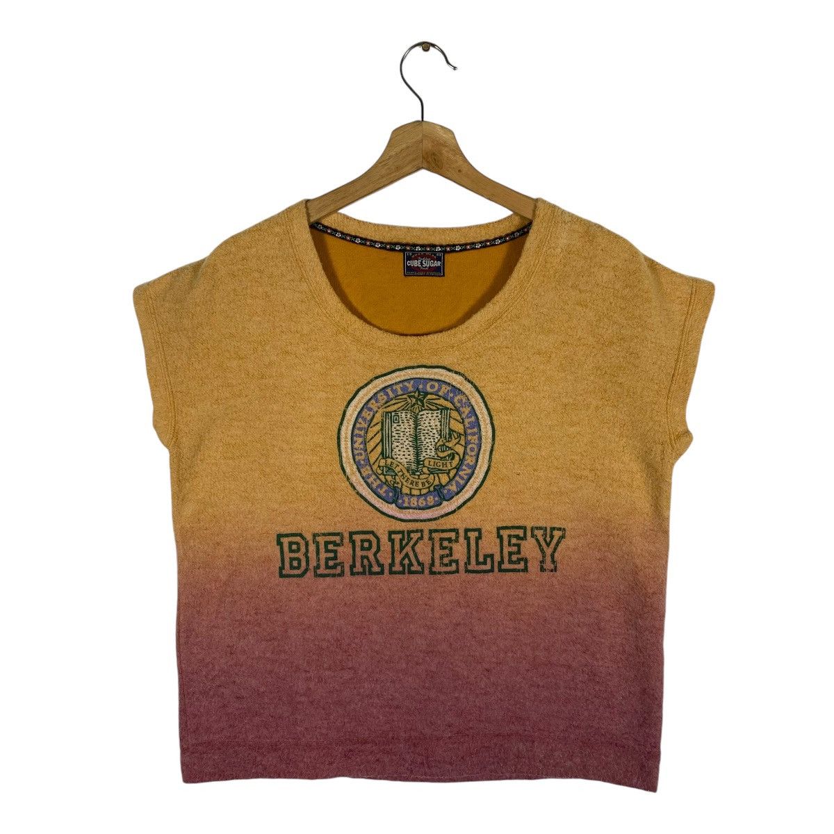 Japanese Brand Cube Sugar X University Of California Barkeley Tshirt Size M / US 6-8 / IT 42-44 - 2 Thumbnail