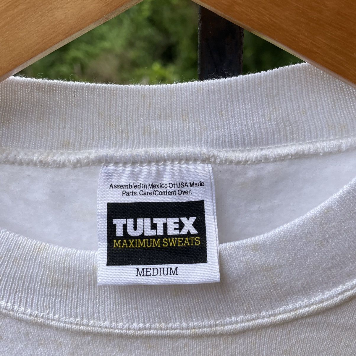 Tultex × Vintage 🔥Vintage 90s Tultex Motive Flower Sweatshirts Size US S / EU 44-46 / 1 - 11 Thumbnail