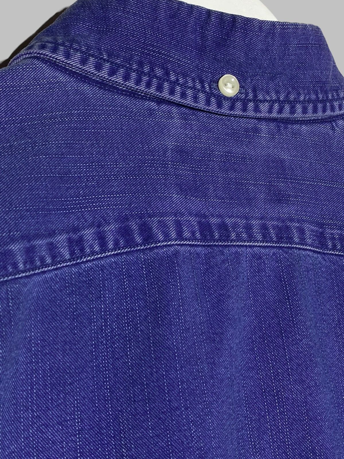 Eton 🔥 ETON DENIM BUTTON DOWN SHIRT SLIM FIT PREPPY STYLE Size US M / EU 48-50 / 2 - 15 Thumbnail
