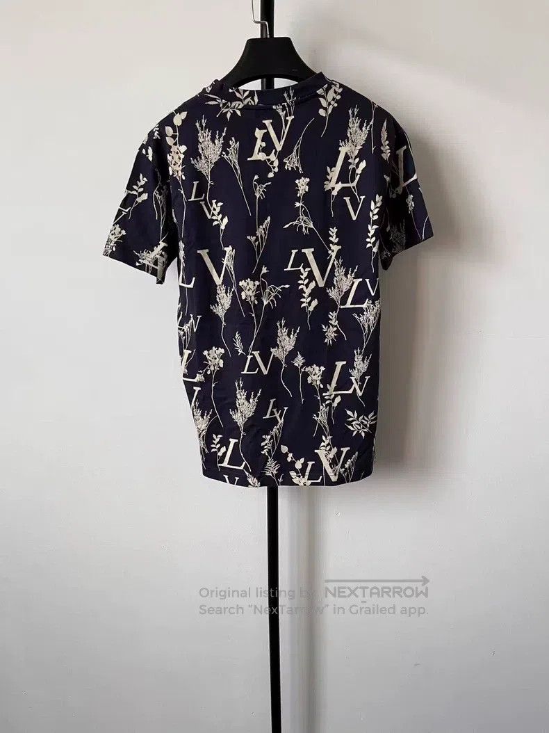 Louis Vuitton Louis Vuitton Letter Print Crew Neck Short Sleeve Size US XS / EU 42 / 0 - 2 Thumbnail