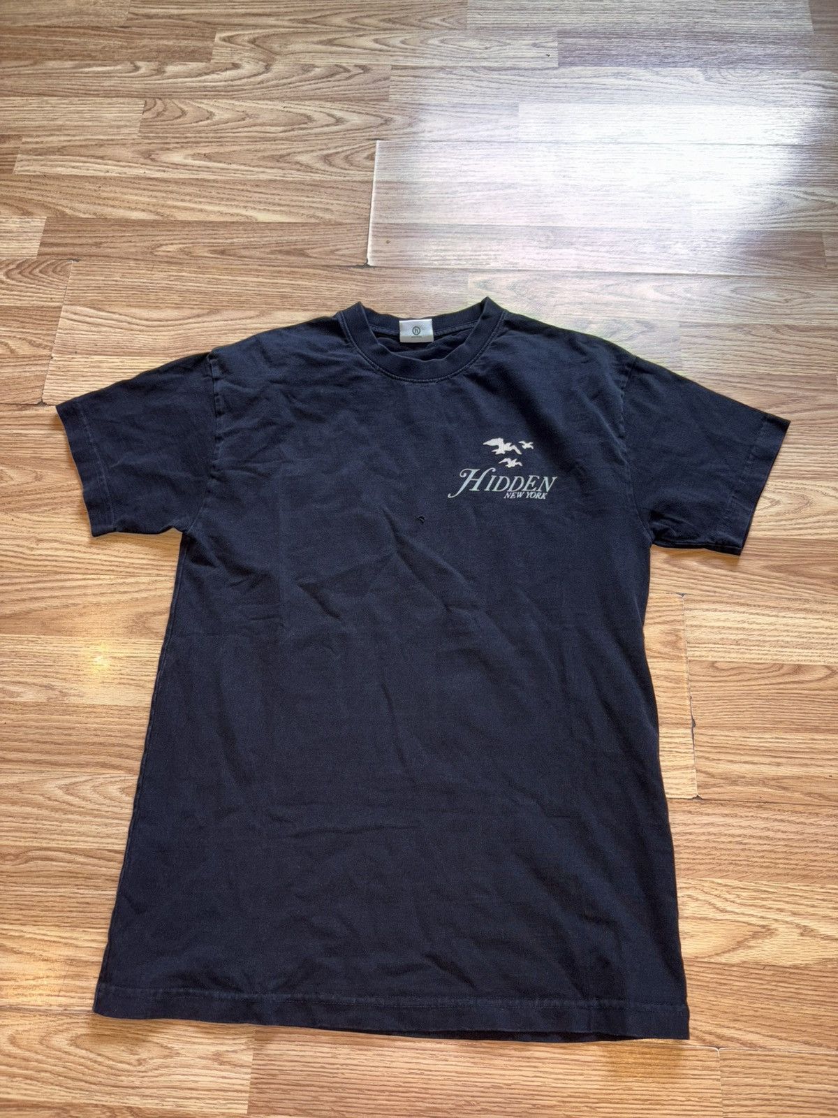 HIDDEN Y2K Hidden New York Nature Tree Black Streetwear Tee Size US S / EU 44-46 / 1 - 3 Thumbnail