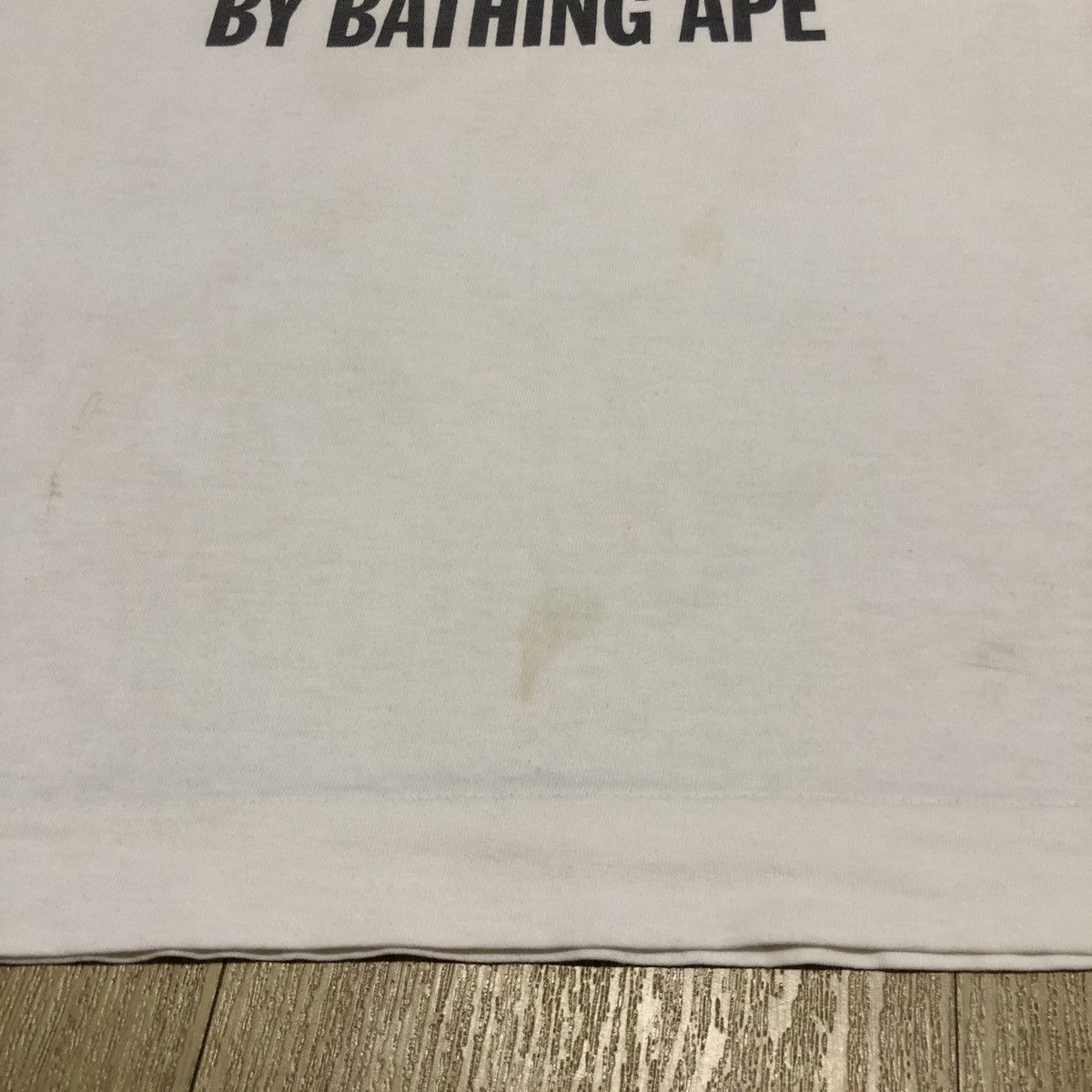 Bape Bape Check By Bathing Ape Tee Size US M / EU 48-50 / 2 - 9 Thumbnail