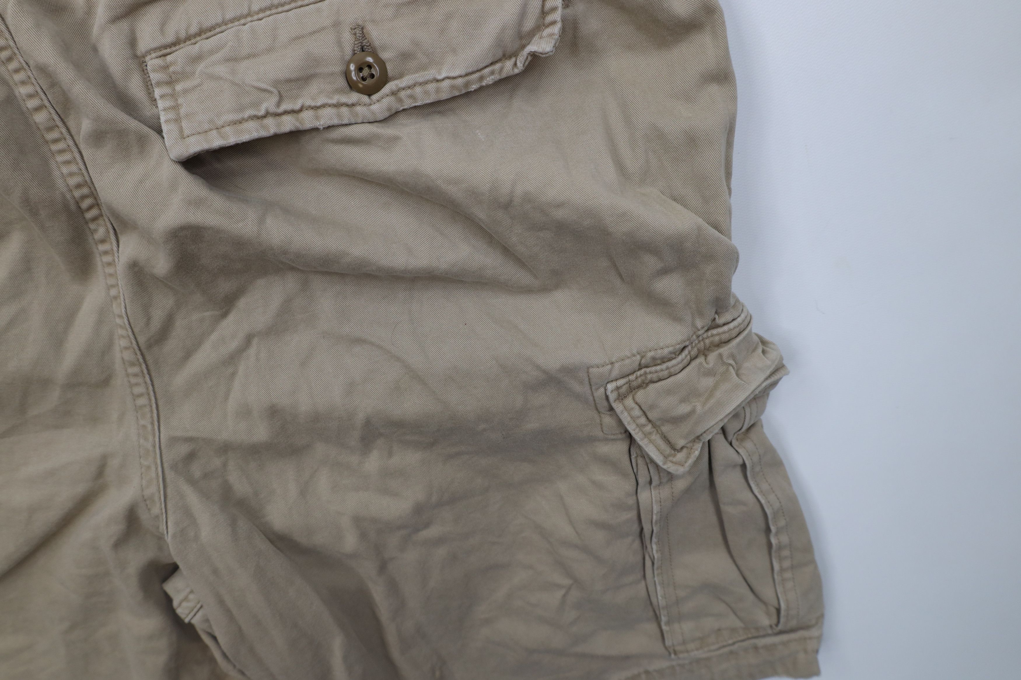 Abercrombie & Fitch Vintage Y2K Abercrombie & Fitch Heavyweight Cargo Shorts Size US 34 / EU 50 - 14 Thumbnail