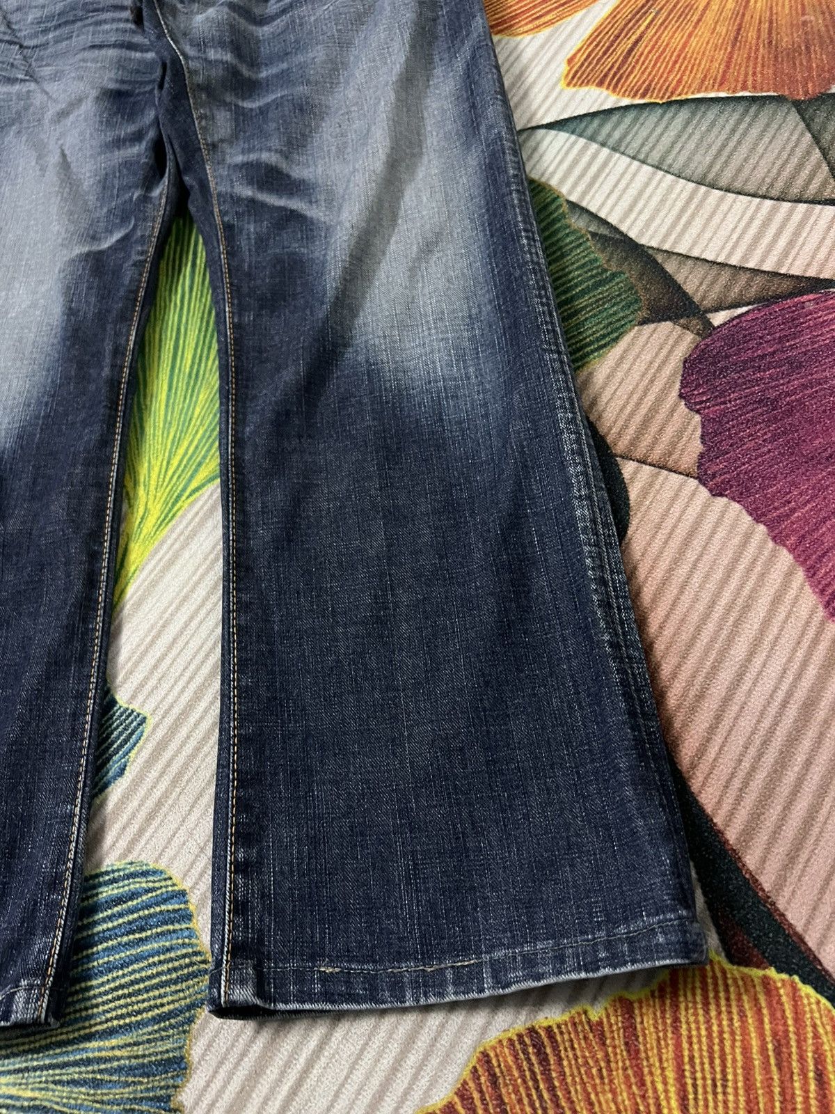 Edwin 💥Vintage Edwin Blue Trip Tokyo Japan Washed Jean Size US 31 - 5 Thumbnail