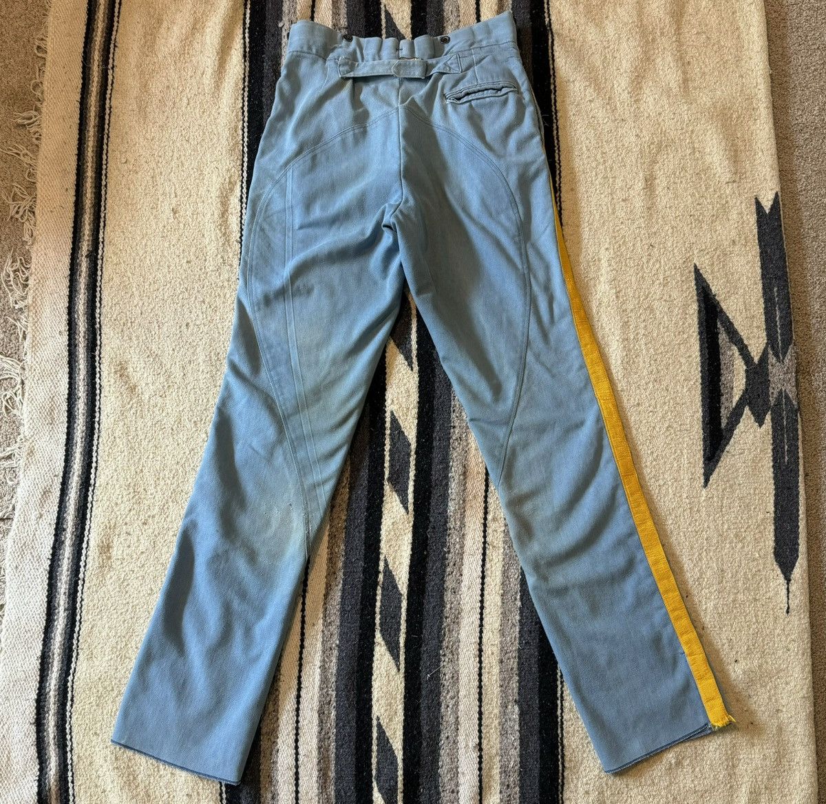 image of Levis x Vintage True Vintage 1940S Buckle Back Uniform Jeans 30W X 34L in Denim, Men's