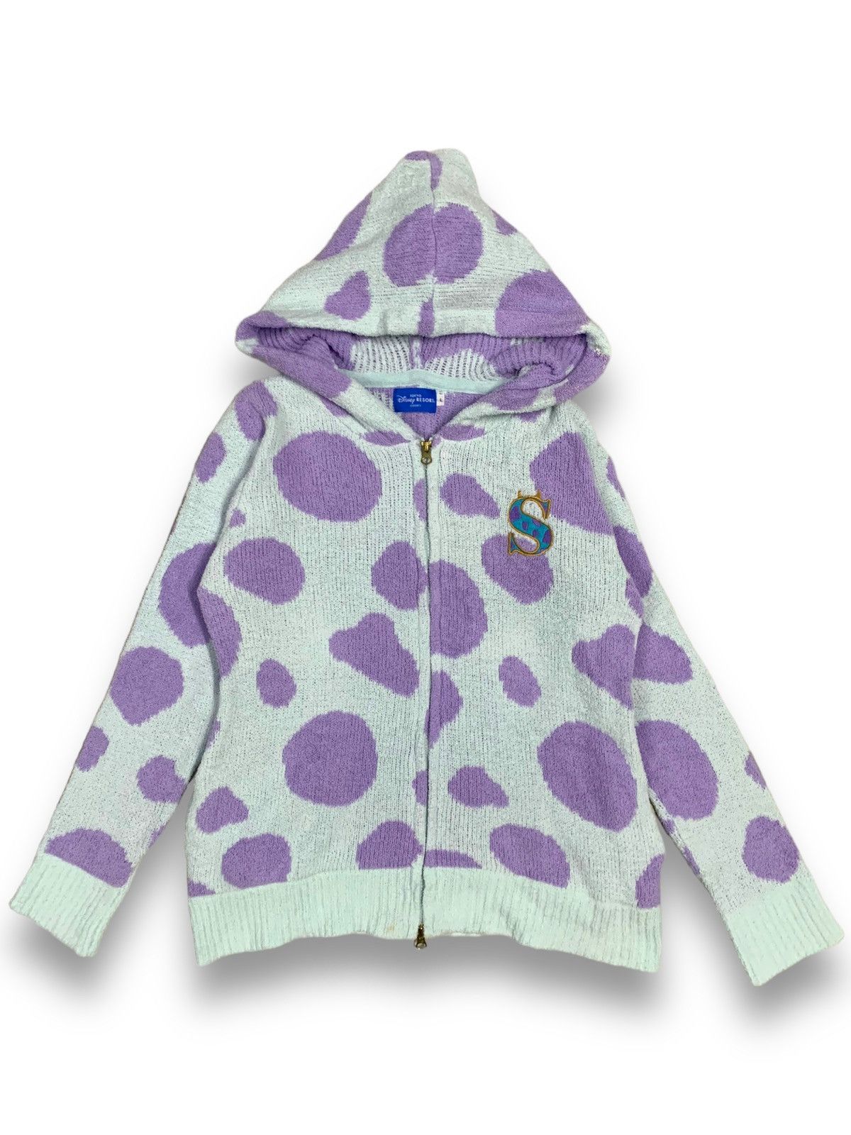 Disney Disney Tokyo Resort Pixar Knitted Sulley Fuzzy Sweater Size L / US 10 / IT 46 - 1 Thumbnail