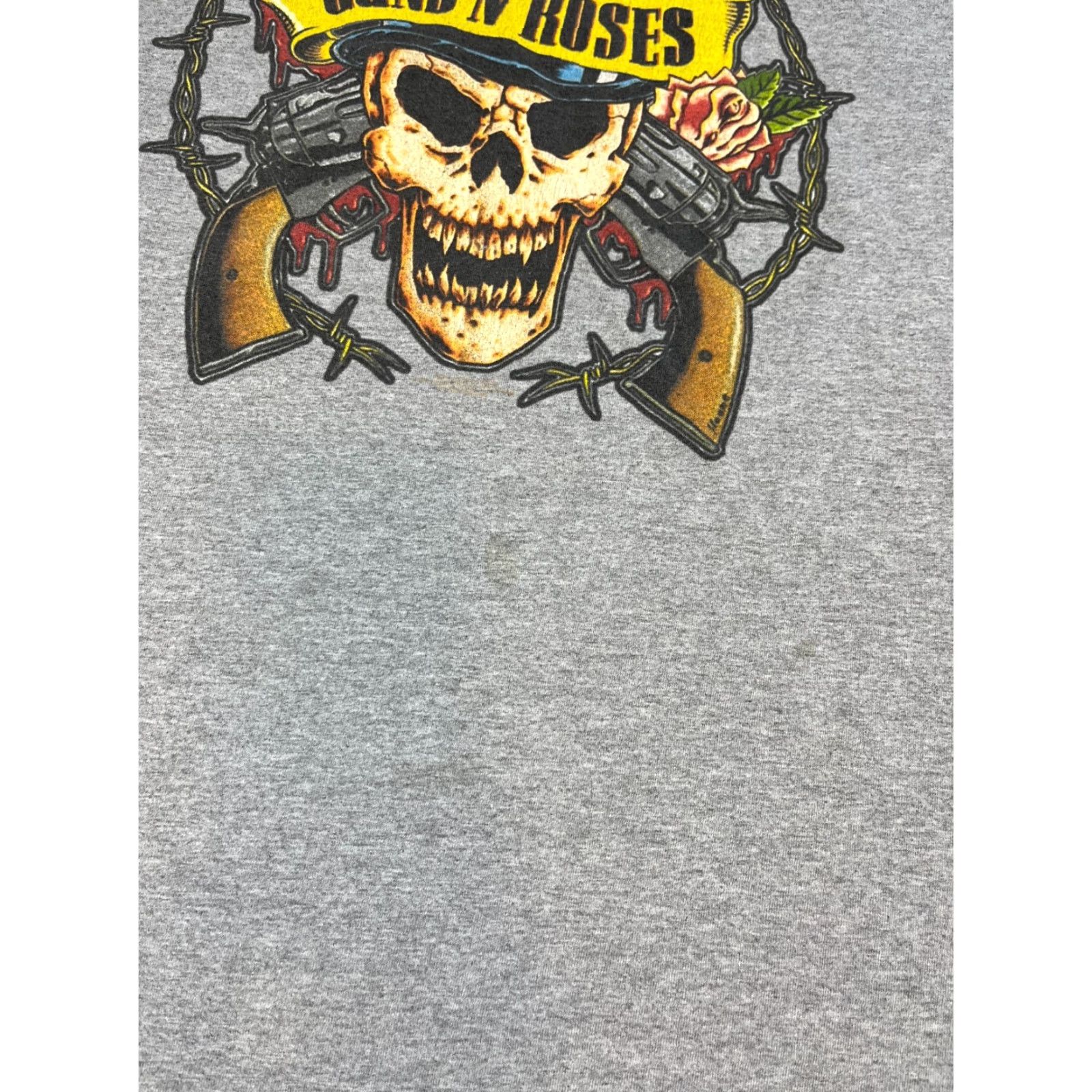 Anvil VINTAGE Guns N' Roses Get in the Ring Tour 1991-1992 Anvil Sz 2X Baseball Tee Shirt Men 2X Gray and Black 90s Band Music T-Shirt Size ONE SIZE - 7 Thumbnail