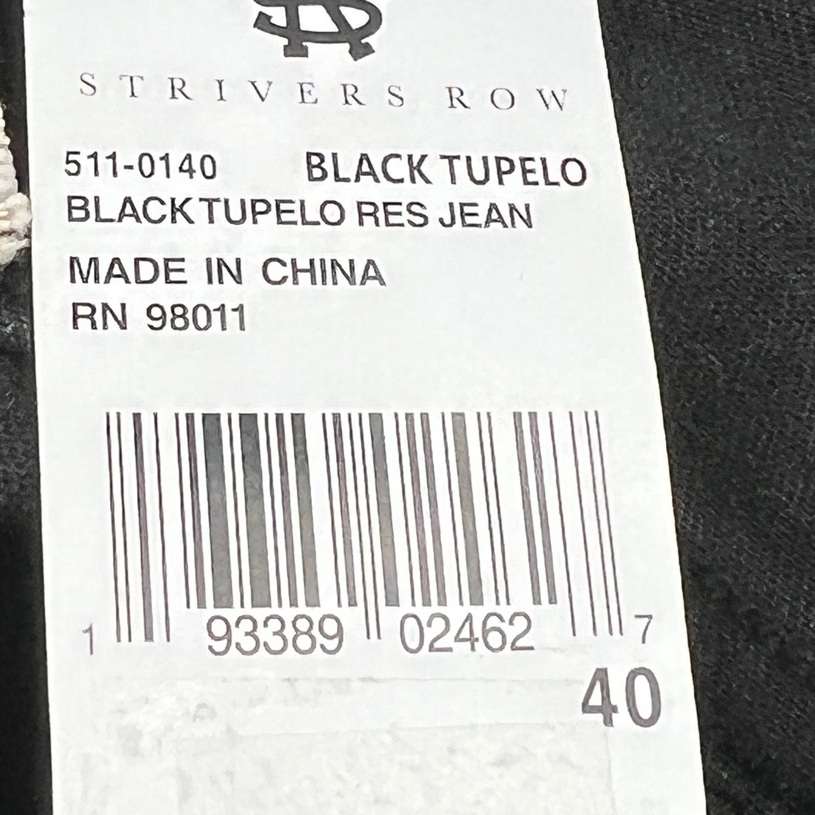 Other Strivers Row Tupelo Distressed Jeans Black Gray Size US 40 / EU 56 - 5 Thumbnail
