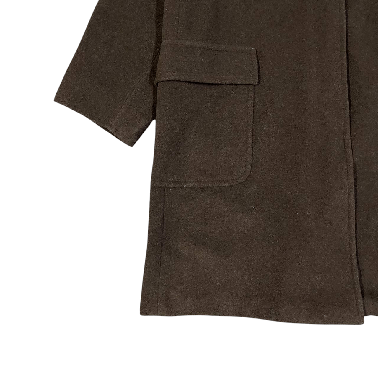 Weekend Max Mara Weekend Max Mara Wool Long Coat with Hood Size M / US 6-8 / IT 42-44 - 3 Thumbnail