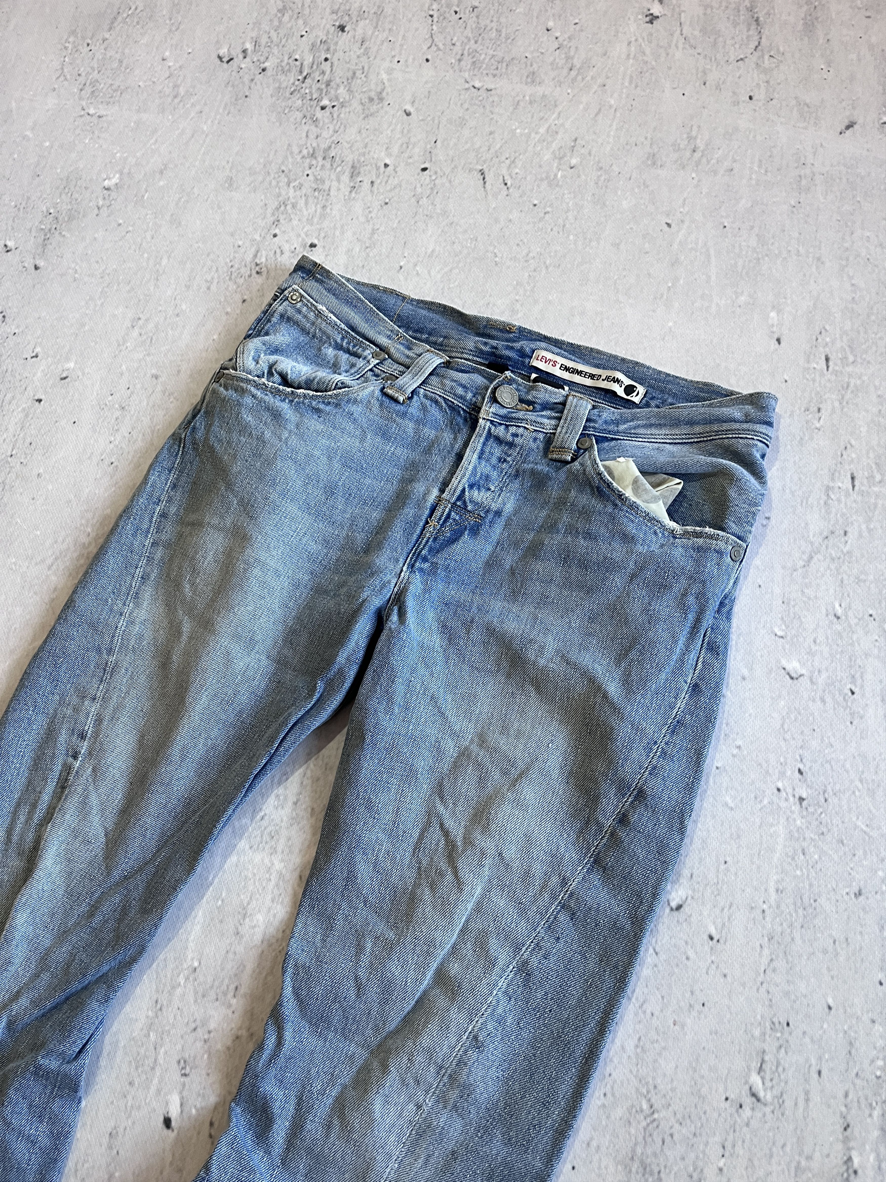Levi's LEVI'S ENGINEERED JEANS 2006 TWISTED LEG VINTAGE Y2K DENIM Size US 30 / EU 46 - 11 Thumbnail
