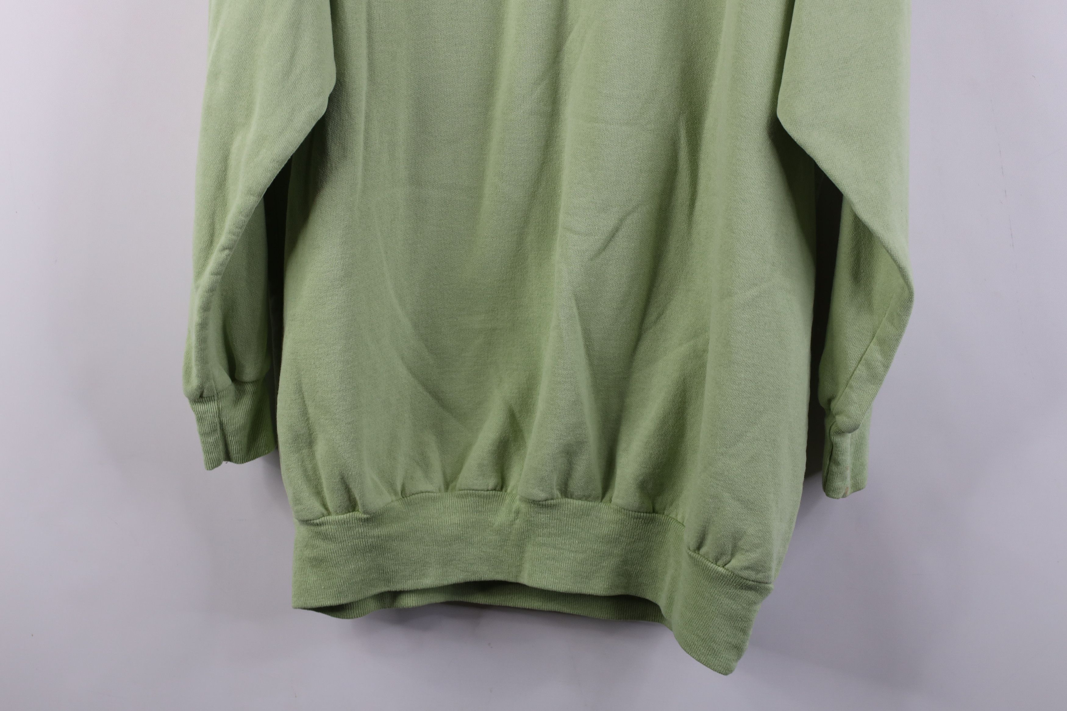 Vintage Vintage 90s Streetwear Angels Layered Sweatshirt Green Size XL / US 12-14 / IT 48-50 - 13 Thumbnail