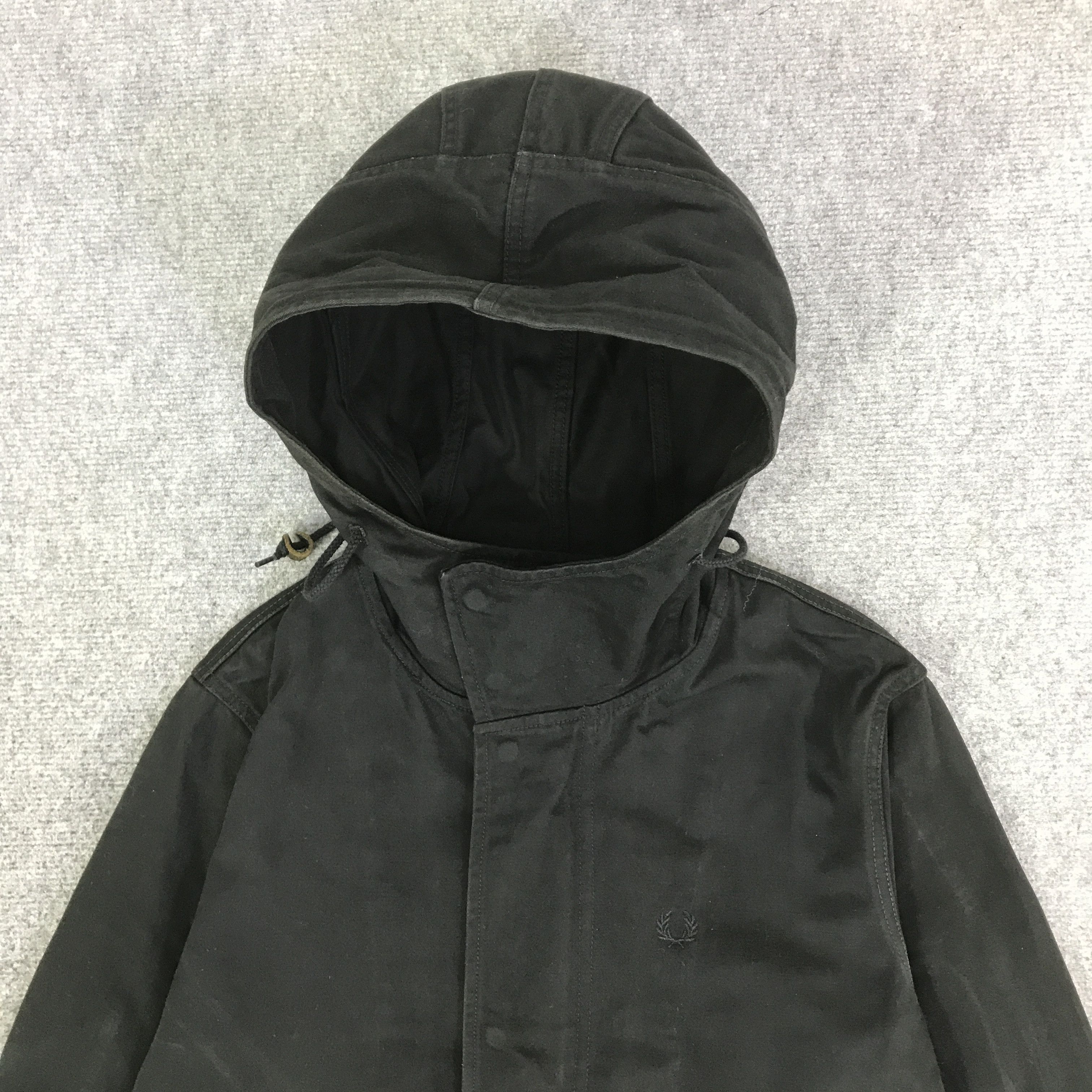 Fred Perry FRED PERRY BLACK FADED PAEKS JACKET K110B7 Size US S / EU 44-46 / 1 - 2 Thumbnail