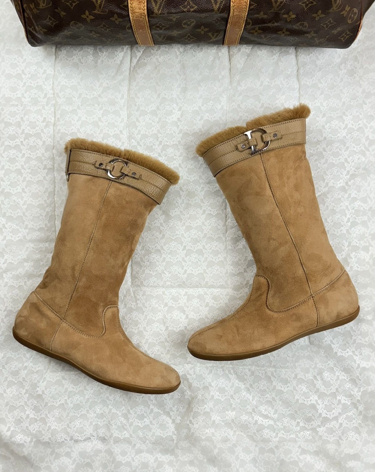 Rare Christian Dior y2k winter boots original luxury item