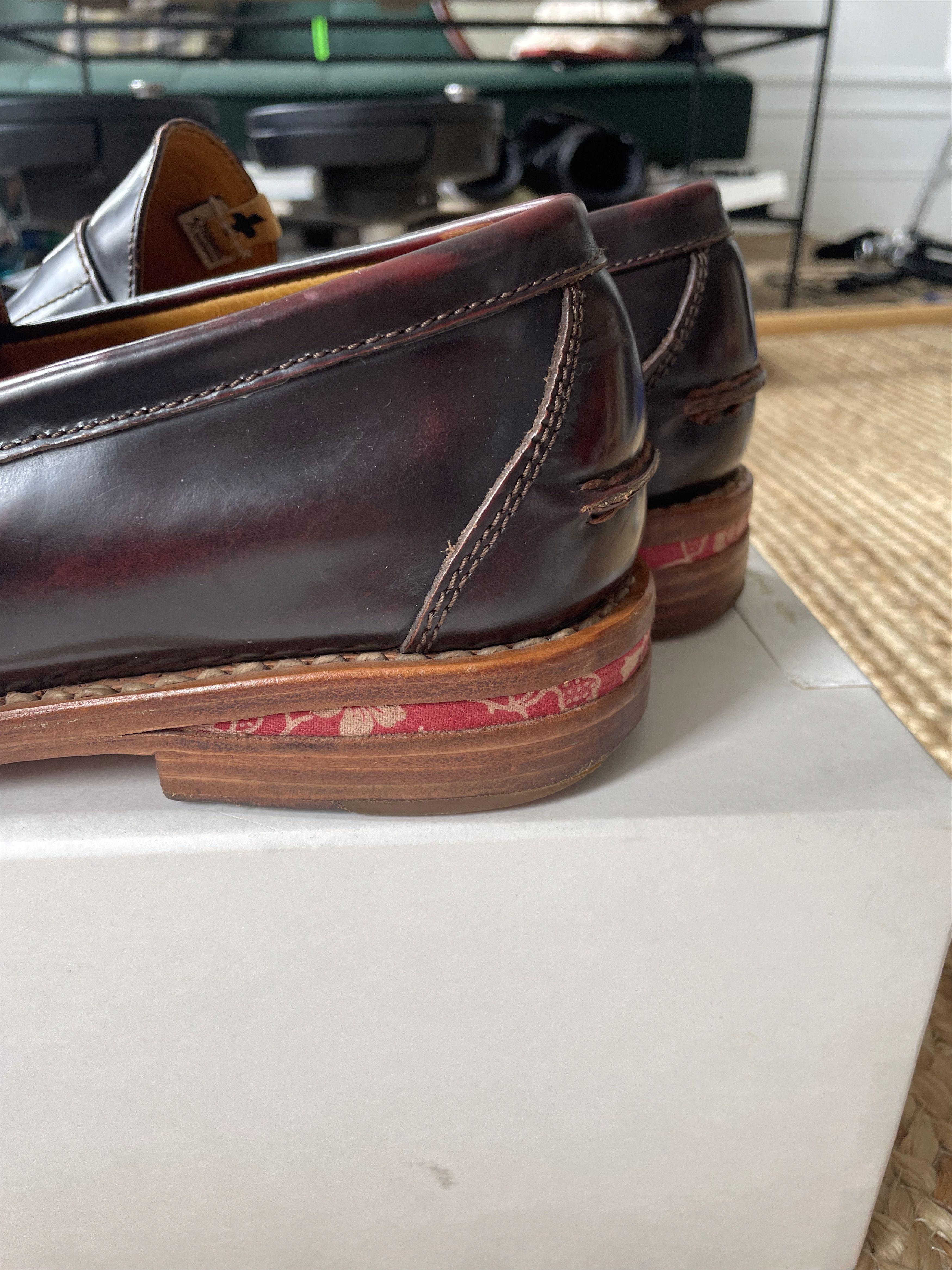 Visvim Fabro-Folk Burgundy Size US 11 / EU 44 - 2 Thumbnail