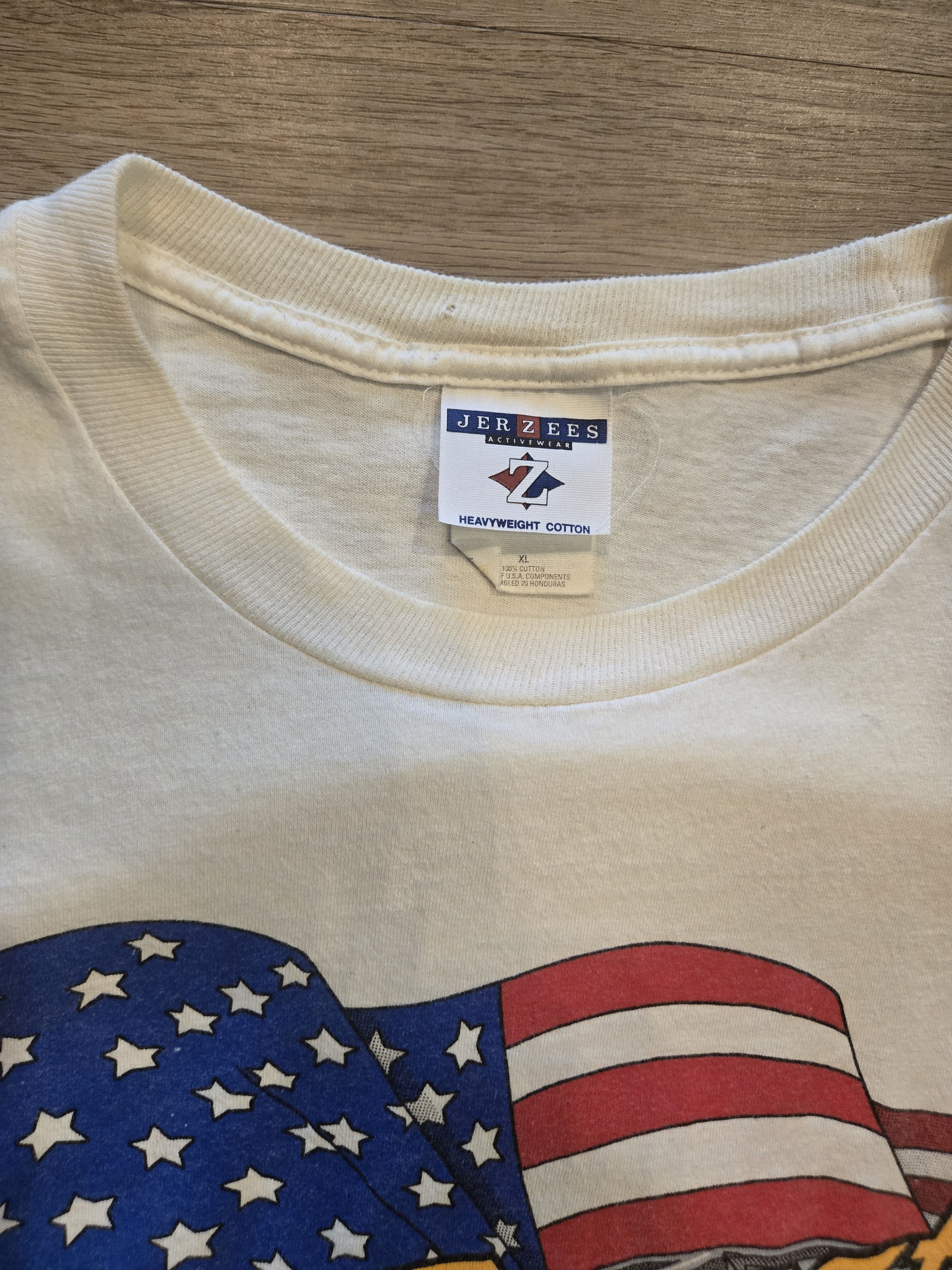 Jerzees 1998 Bud King Kenny Bernstein Racing T-Shirt Size US XL / EU 56 / 4 - 3 Thumbnail