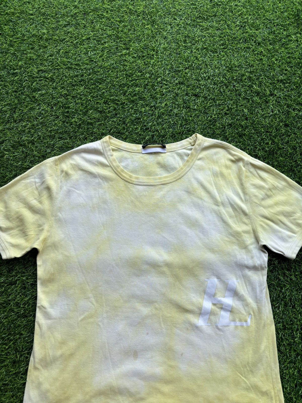 Helmut Lang Helmut Lang Logo Tshirt Size US L / EU 52-54 / 3 - 2 Thumbnail