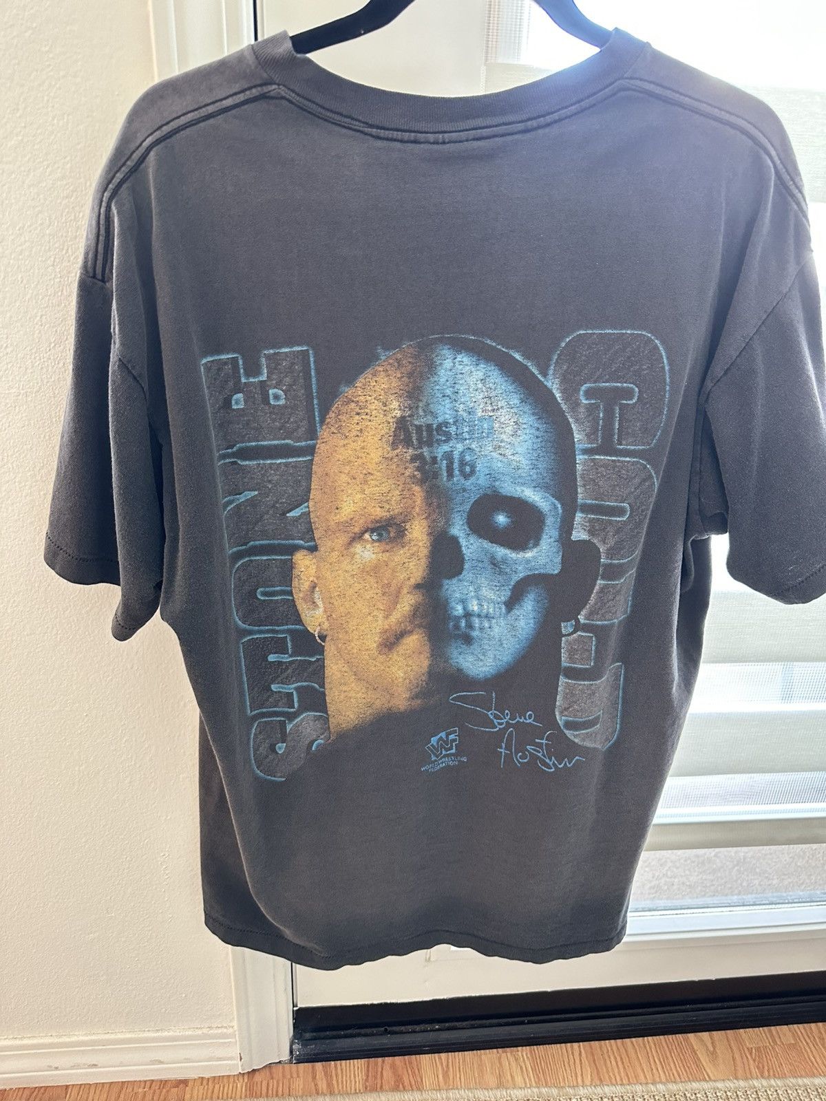 WWF WWF 1997 Stone Cold Steve Austin 3:16 Faded Tee Size US XL / EU 56 / 4 - 5 Thumbnail