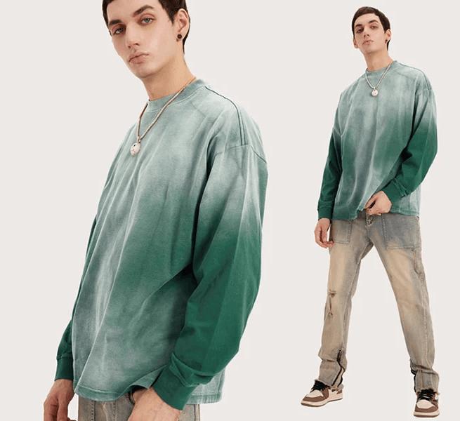 Other VINTAGE STYLE TYE DYE LS SHIRT Size US M / EU 48-50 / 2 - 12 Thumbnail