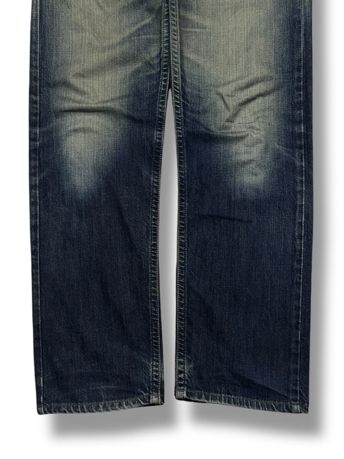 Edwin EDWIN 00s EVS403 Exclusive Vintage Japan Made Denim Jeans 33 Size US 33 - 6 Thumbnail