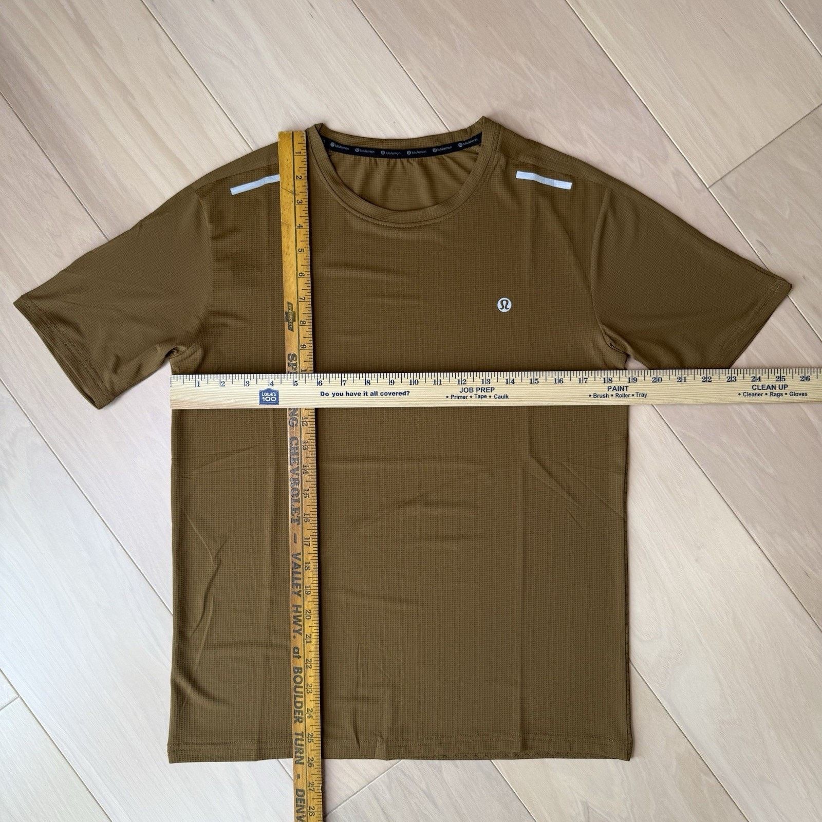 Lululemon Lululemon Shirt Small Brown Yoga Running Workout Vent Size US S / EU 44-46 / 1 - 2 Thumbnail