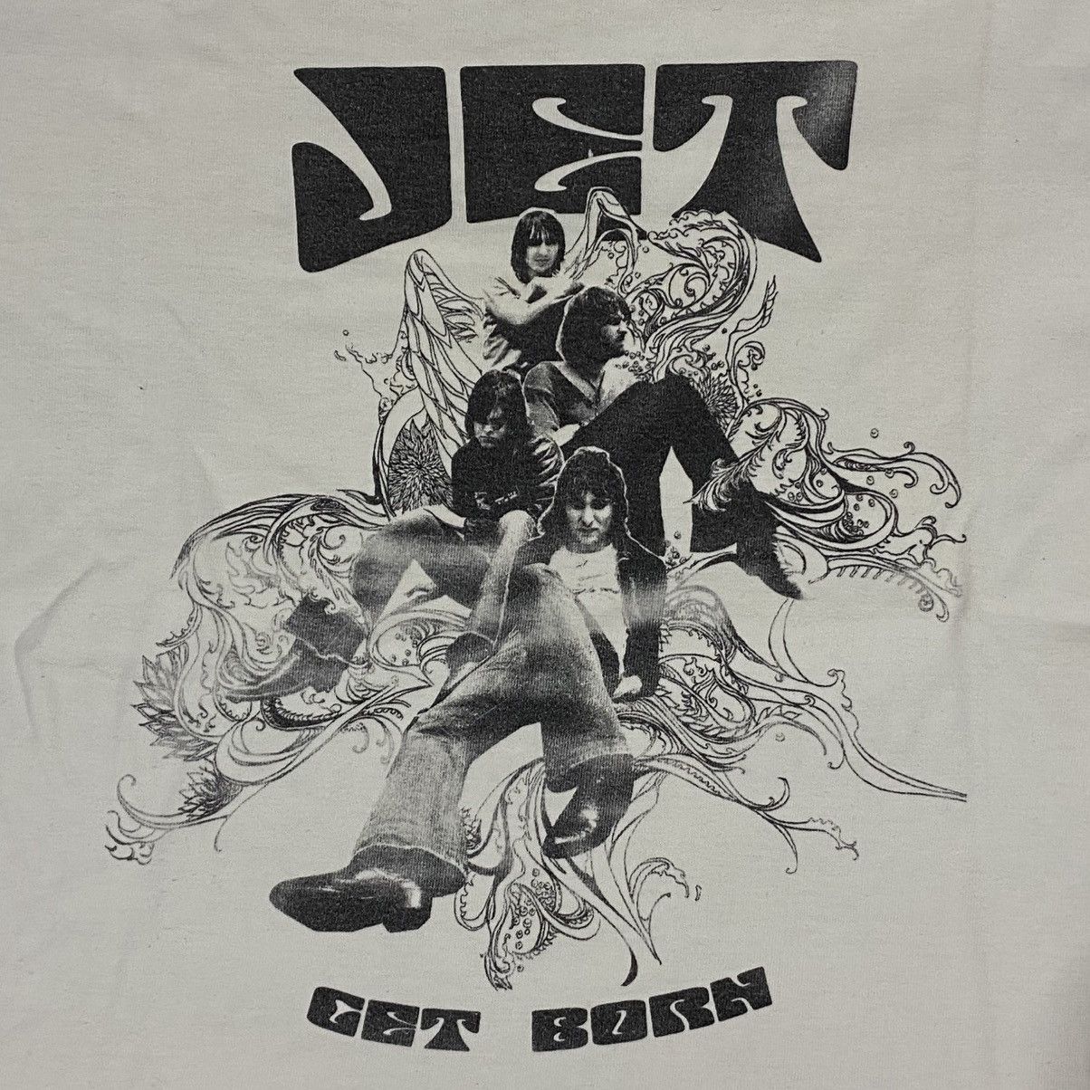 Band Tees × Vintage Jet rock band album art cover get born Size US S / EU 44-46 / 1 - 2 Thumbnail
