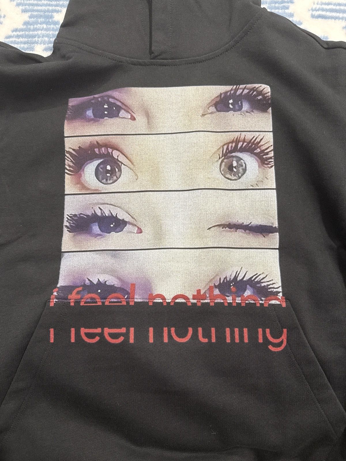 Other i feel nothing eyes hoodie Size US M / EU 48-50 / 2 - 4 Thumbnail