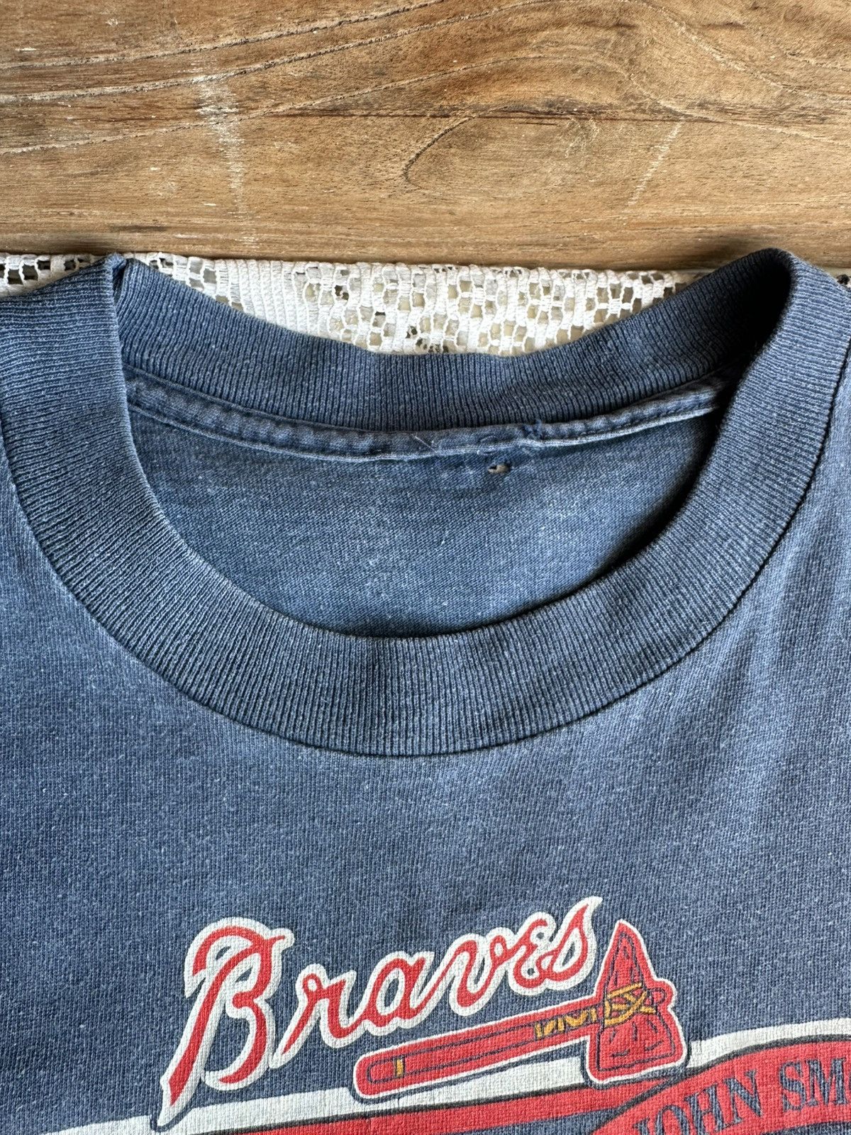 Nutmeg Vintage Atlanta Braves Smotlz Glavine Avery Triple Threat Size US XL / EU 56 / 4 - 5 Thumbnail