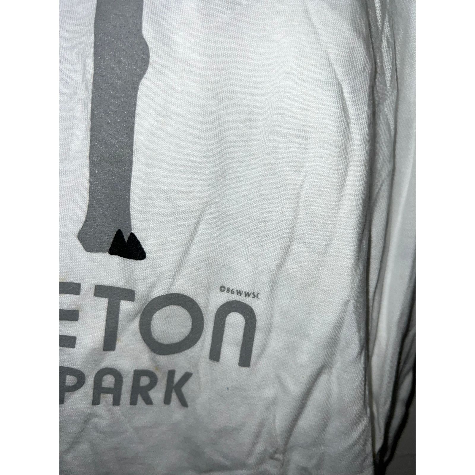 Jerzees Vintage National Park Shirt Test Print Grand Teton Large Size US L / EU 52-54 / 3 - 5 Thumbnail