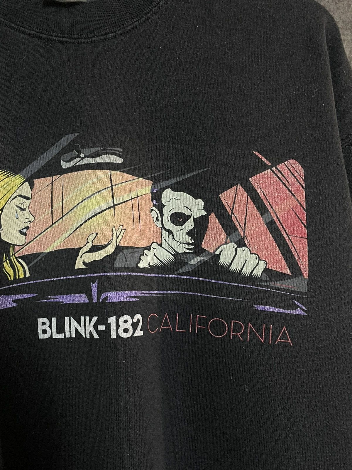 Band Tees Vintage 00s Blink 182 Sweatshirt Rock Band 3D Oasis Deftones Size US XL / EU 56 / 4 - 8 Thumbnail