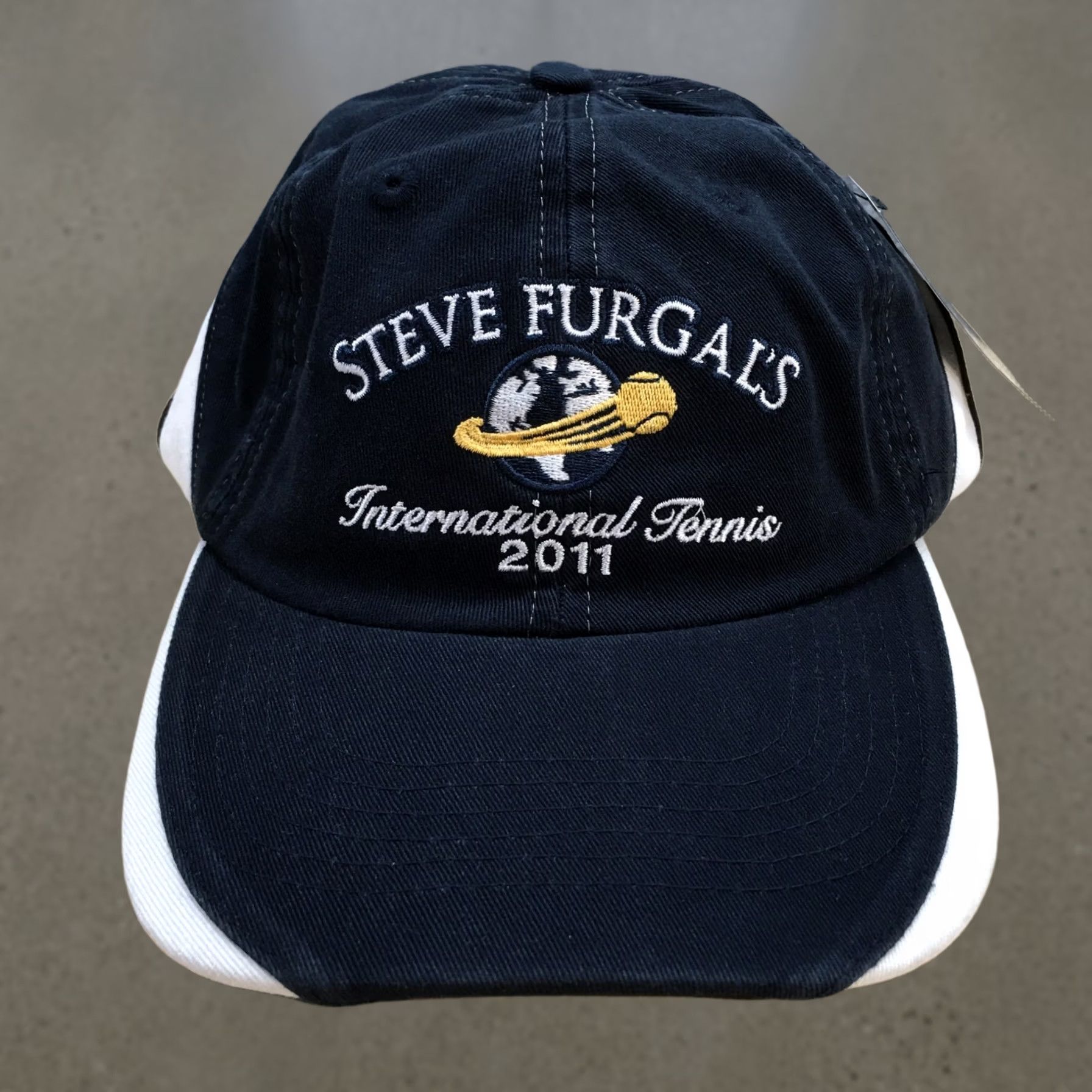Vintage GEAR FOR SPORTS Steve Furgals International Tennis 2011 Cap Hat Mens One Size Blue Adjustable Baseball Cap Headwear Size ONE SIZE - 1 Thumbnail