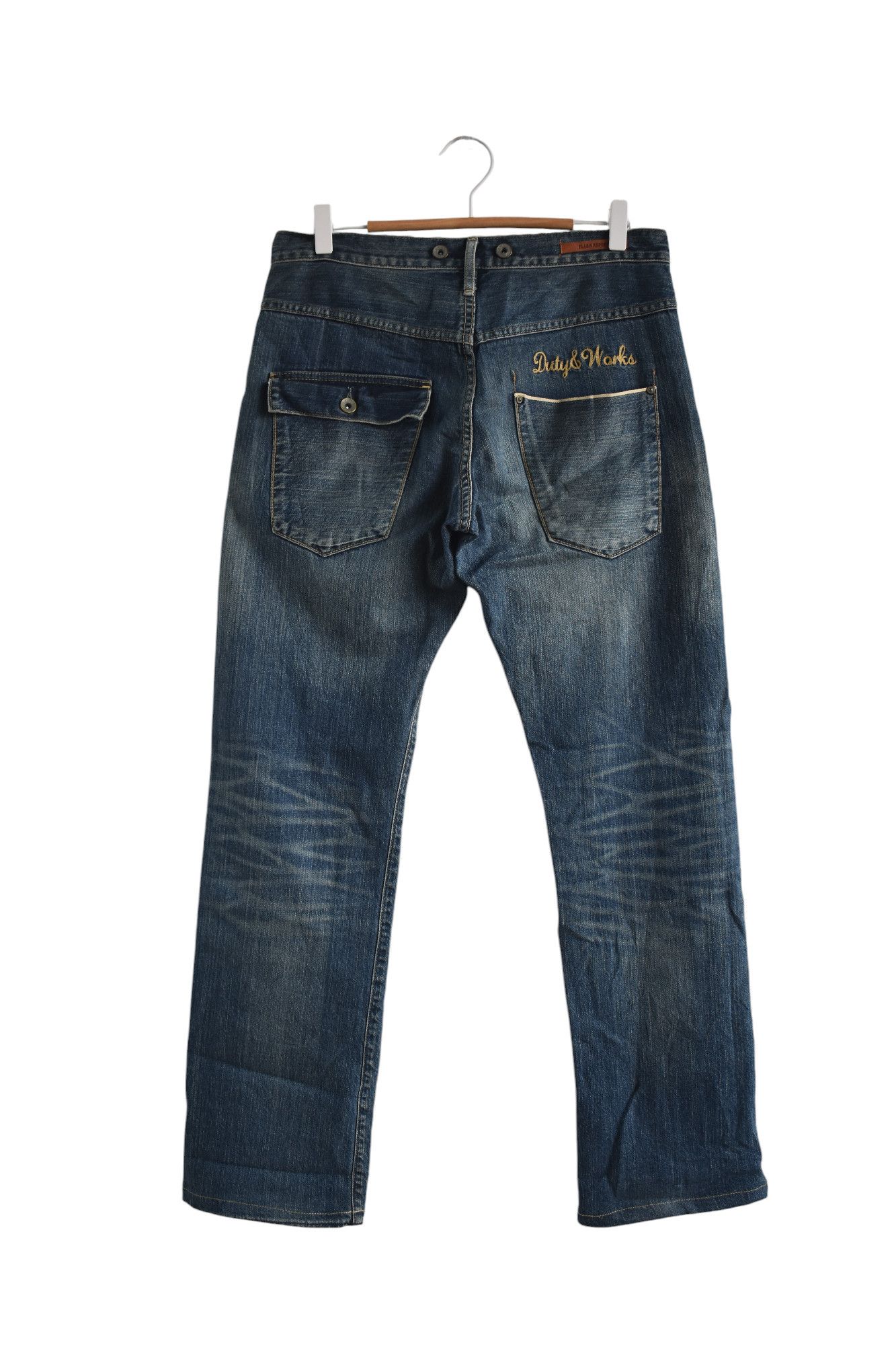 Japanese Brand × Jean × Vintage Japanese Flash Report Kapital Inspired Jeans W30 Size US 30 / EU 46 - 2 Thumbnail