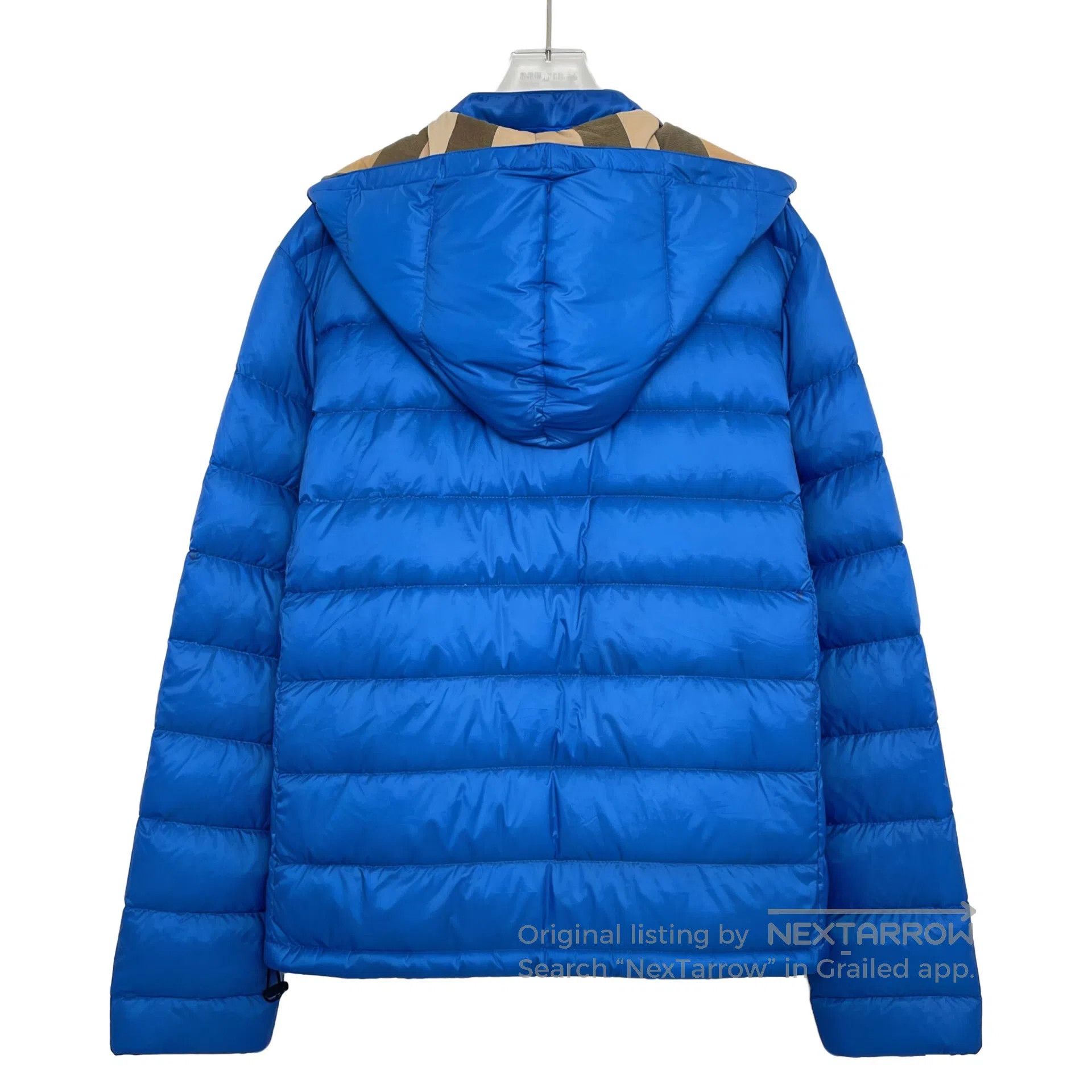 Burberry Burberry Blue Removable Hooded Zipper Long Sleeve Down Jac Size US XL / EU 56 / 4 - 2 Thumbnail