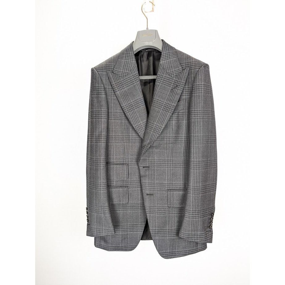 Tom Ford o1rshd1 Blazer jacket in Dark Gray Size US S / EU 44-46 / 1 - 1 Thumbnail