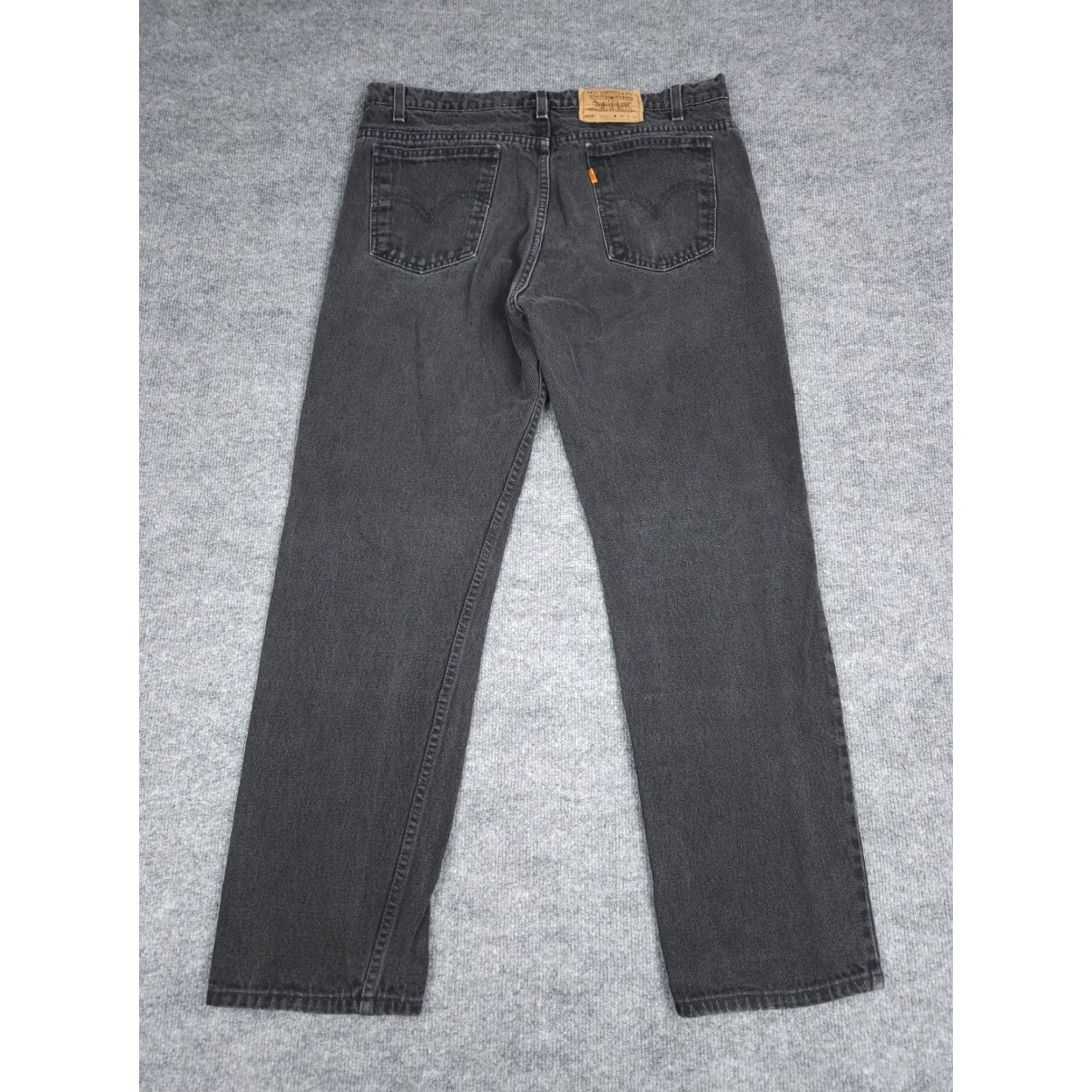 Levi's VINTAGE Levi's 505 Jeans Black Men 36 Regular 29 38 x 30 Orange Tab USA Made Denin? Size US 36 / EU 52 - 2 Thumbnail