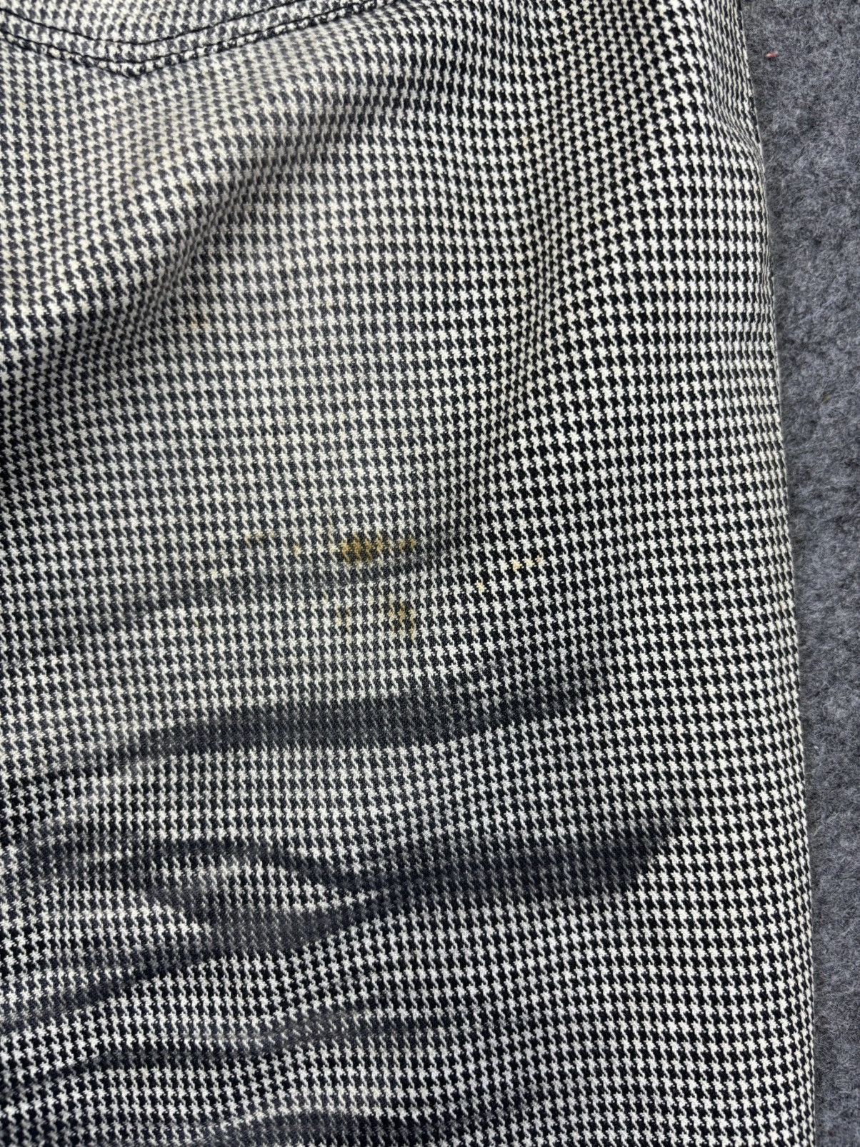 Japanese Brand semanticdesign Houndstooth Embroidery Stretchable Pant K18 Size US 30 / EU 46 - 13 Thumbnail