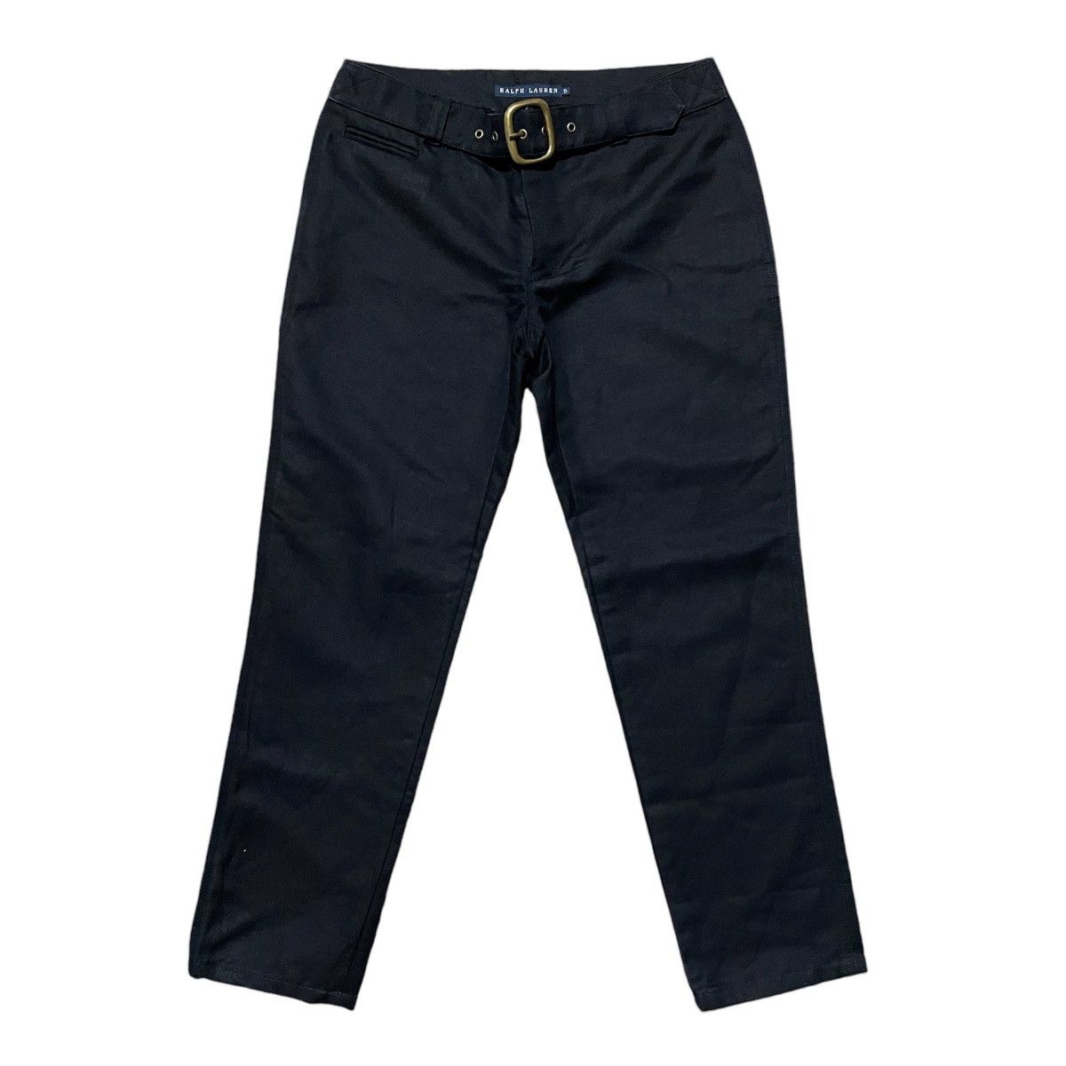 Designer × Polo Ralph Lauren × Ralph Lauren Women’s Ralph Lauren Belt Pants Size 29" - 1 Thumbnail